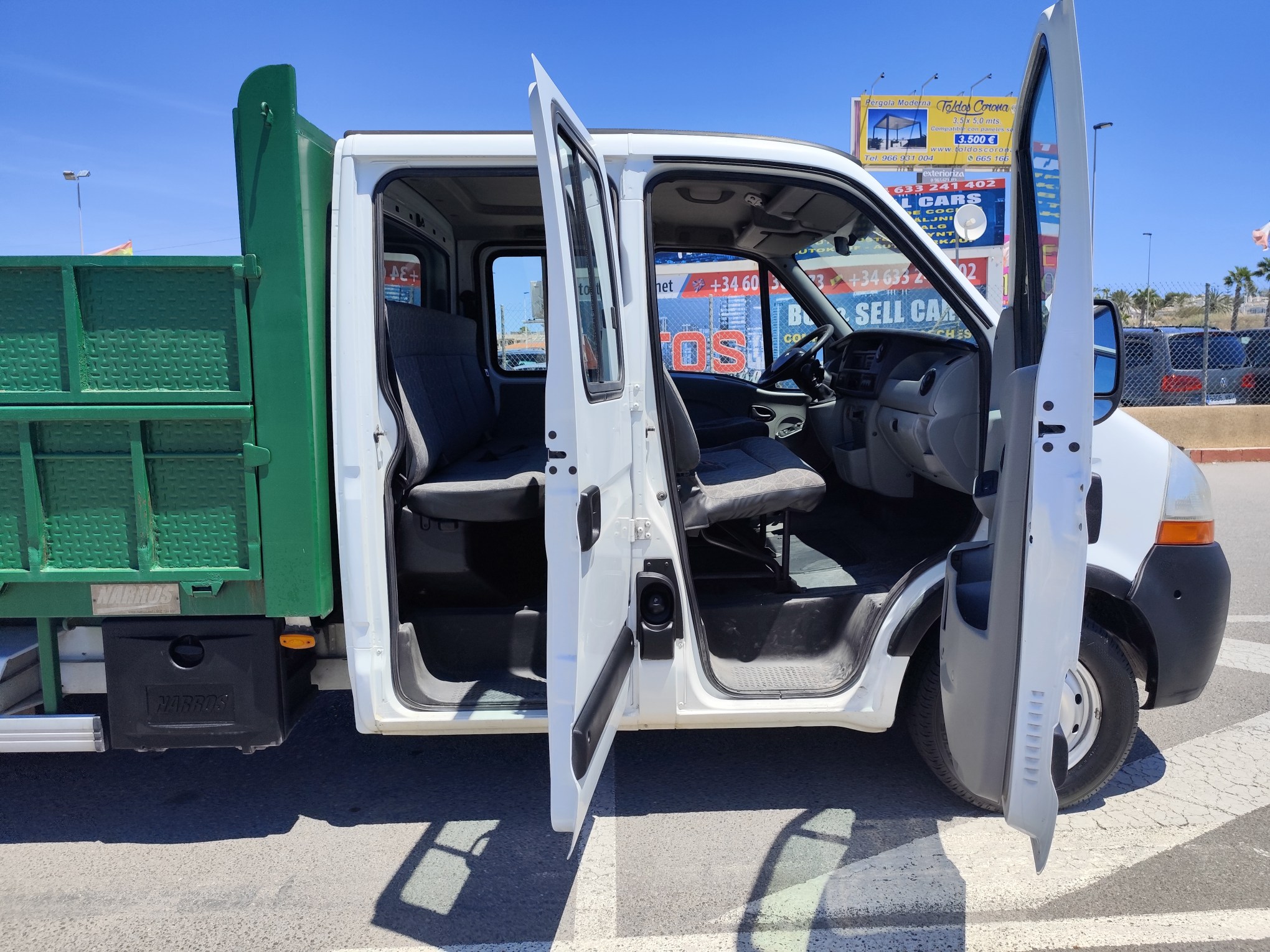 RENAULT MASTER 2.5 DIESEL 120 CV 256.000 KM 2007 7 PLAZAS MANUAL