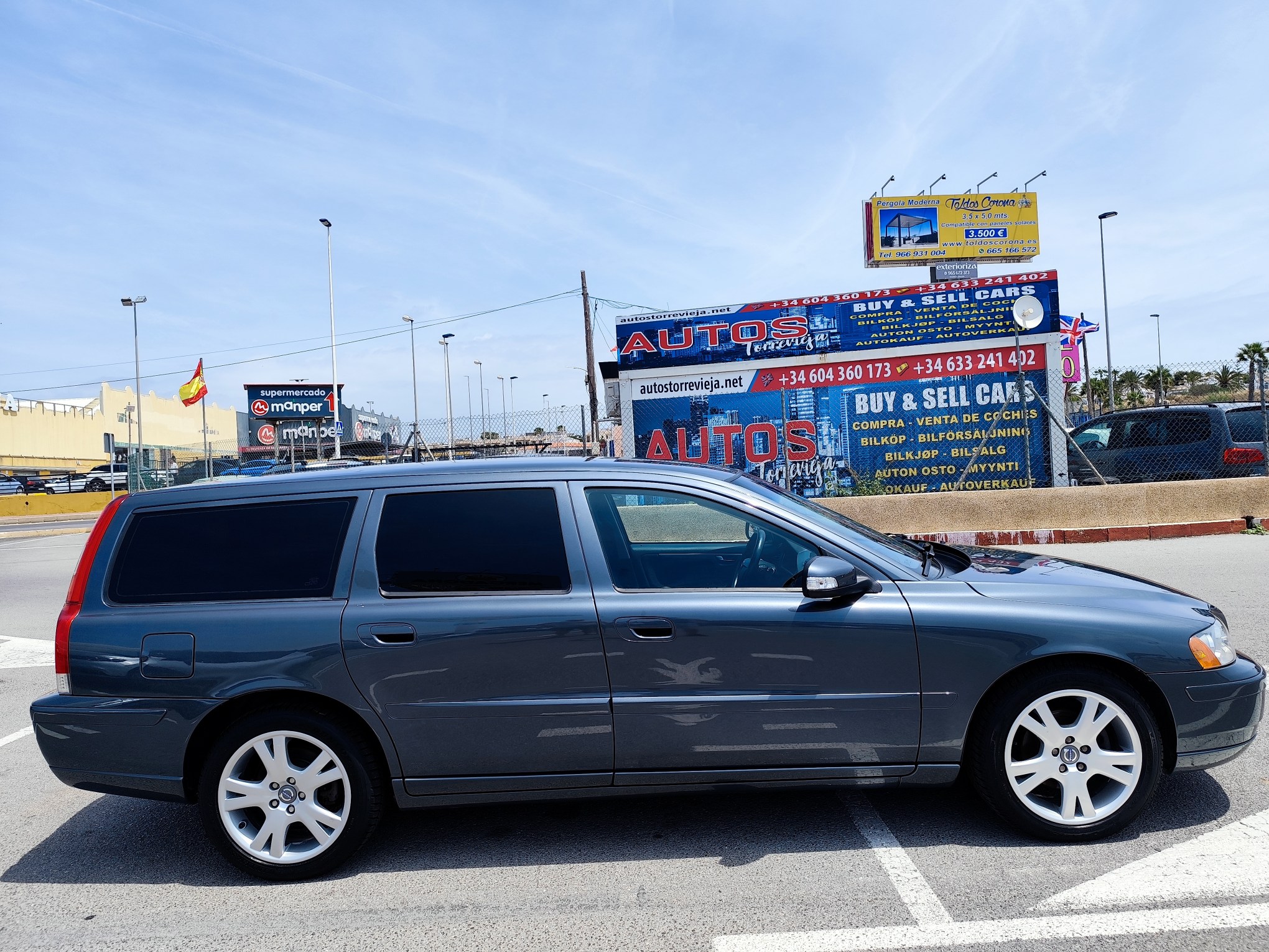 VOLVO V70 2.4 DIESEL 163 CV 2007 227.000 KM AUTOMATICO