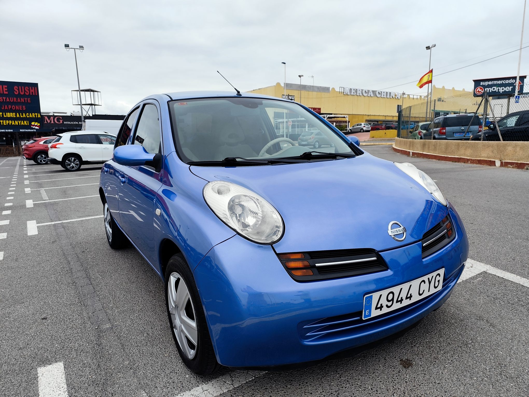 NISSAN MICRA 1.4 GASOLINA 88 CV 84.000 KM 2004 AUTOMATICO