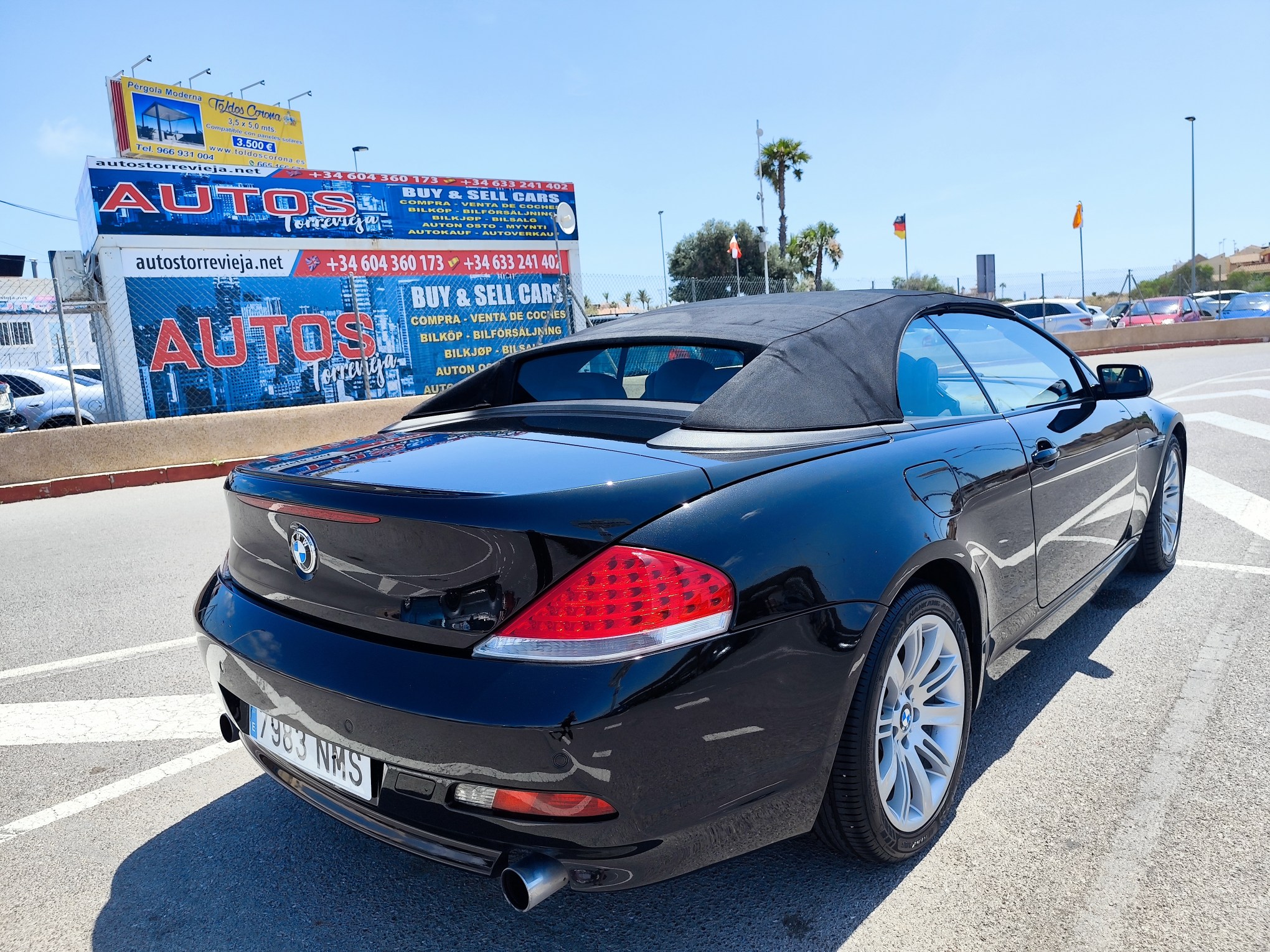 BMW 630i 3.0 GASOLINA 258 CV 2006 199.000 KM AUTOMATICO