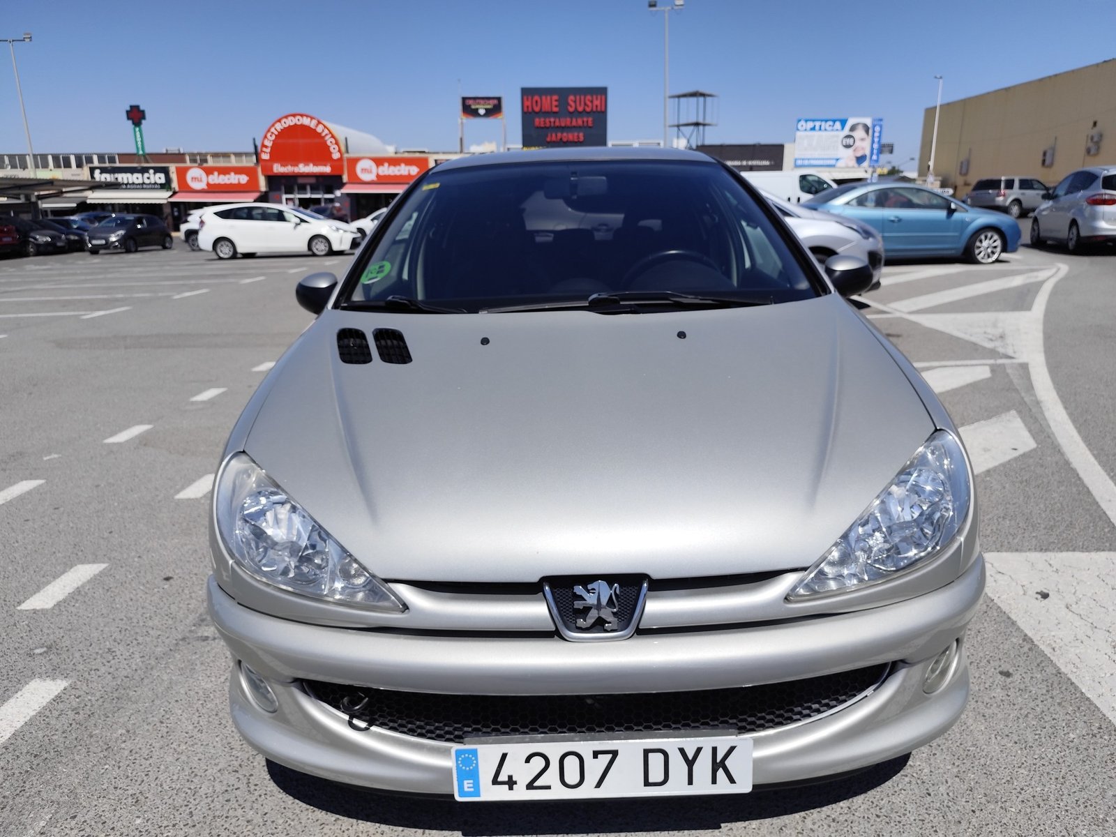 PEUGEOT 206 1.6 GASOLINA 110 CV 107.000 KM 2006 AUTOMATICO