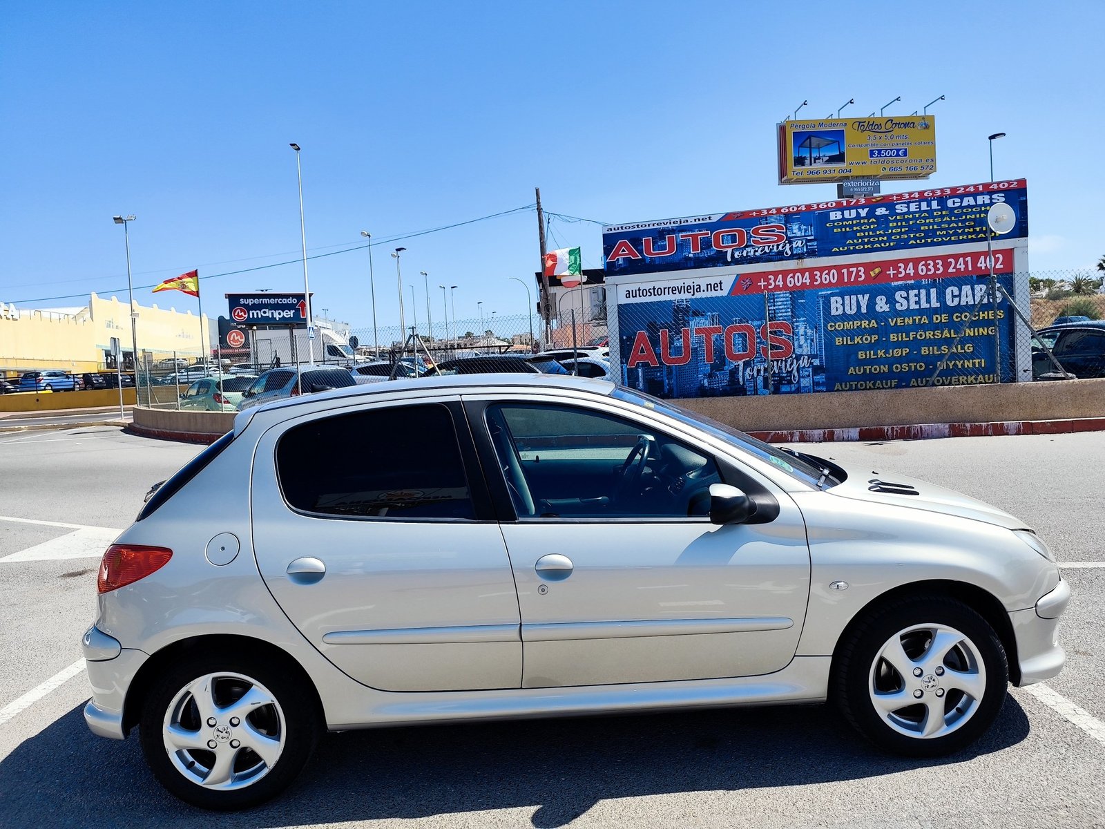 PEUGEOT 206 1.6 GASOLINA 110 CV 107.000 KM 2006 AUTOMATICO