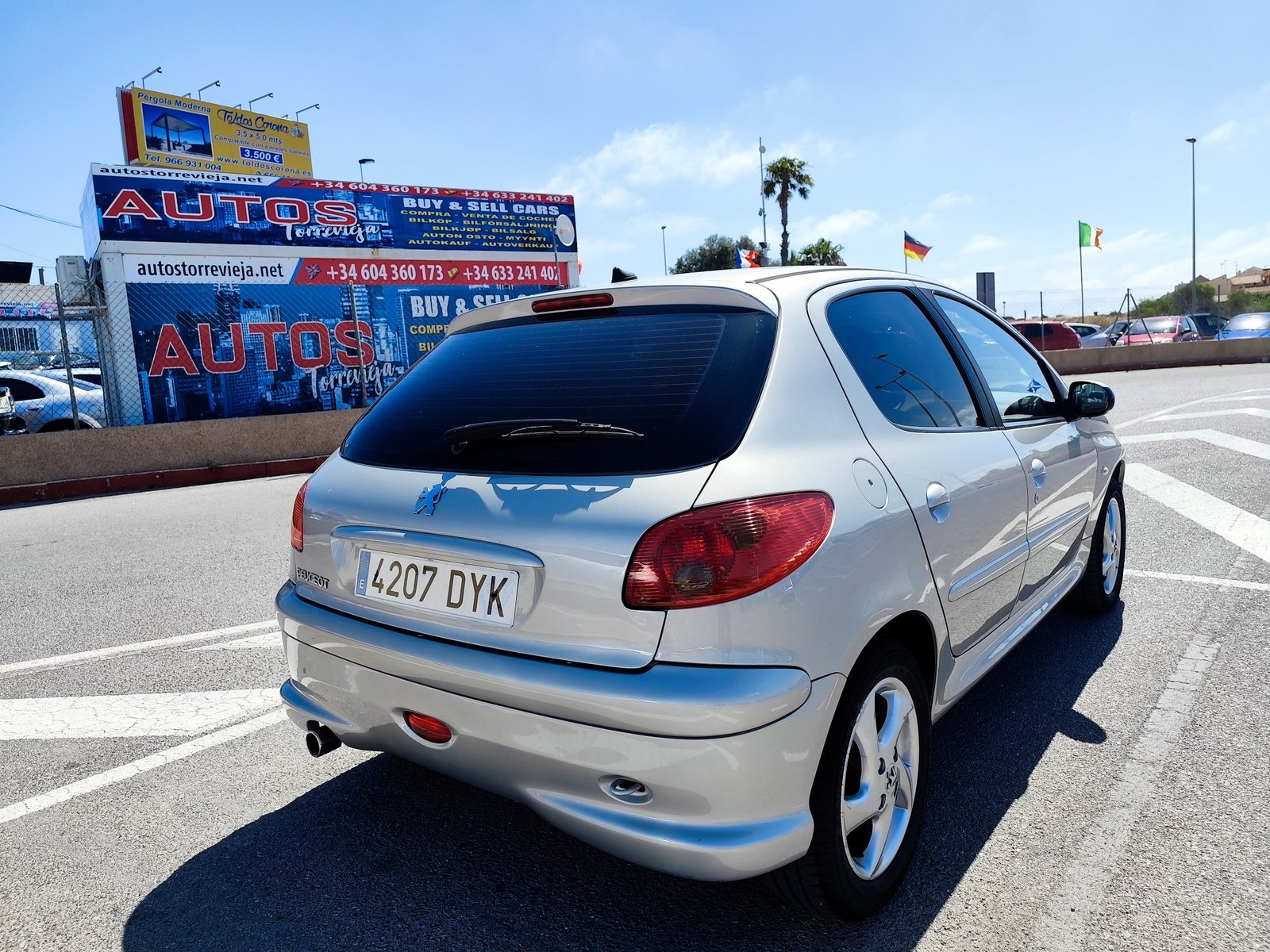 PEUGEOT 206 1.6 GASOLINA 110 CV 107.000 KM 2006 AUTOMATICO