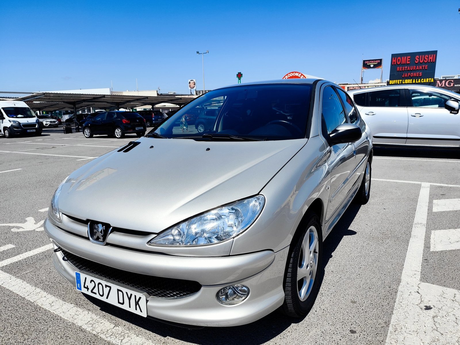 PEUGEOT 206 1.6 GASOLINA 110 CV 107.000 KM 2006 AUTOMATICO