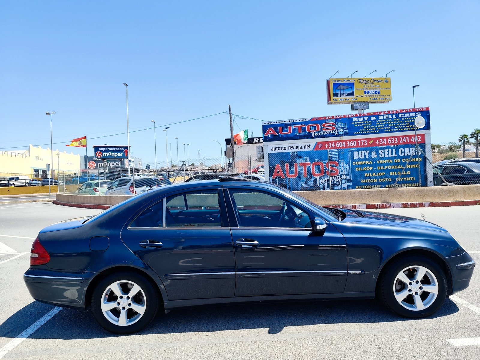 MERCEDES-BENZ E 280 CDI 3.2 DIESEL 177 CV 243.000 KM 2004 AUTOMATICO
