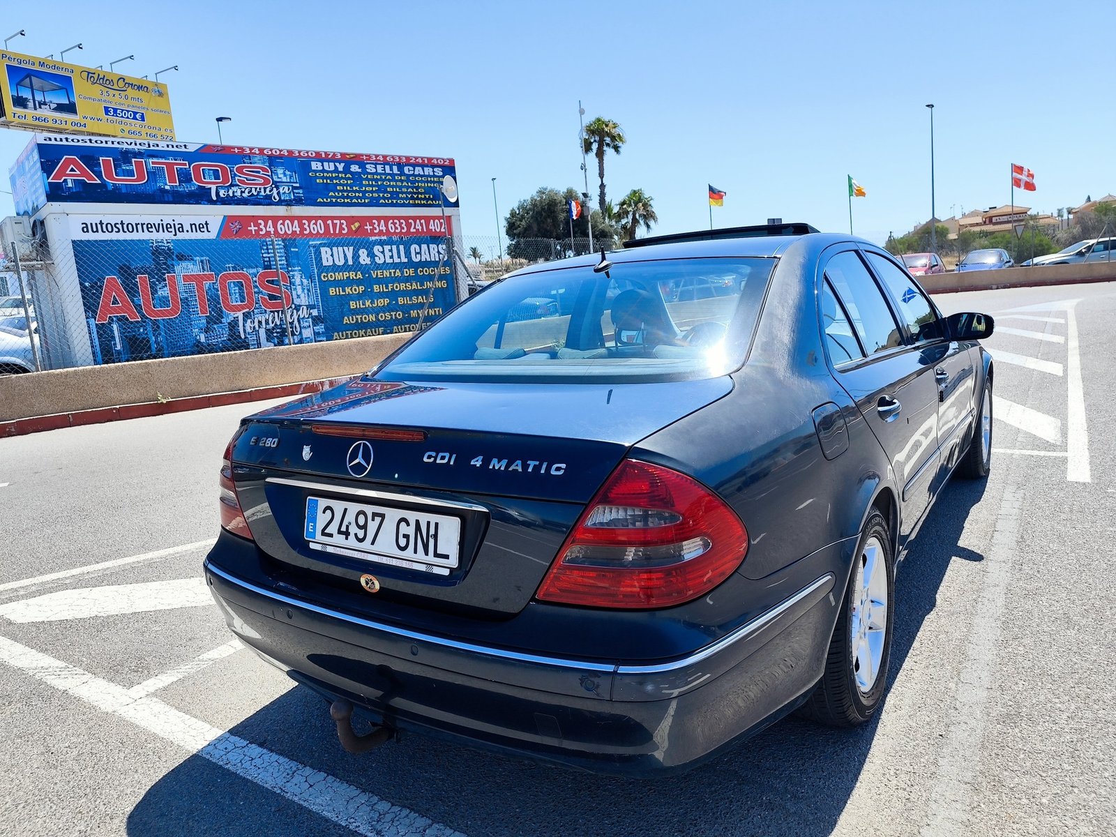 MERCEDES-BENZ E 280 CDI 3.2 DIESEL 177 CV 243.000 KM 2004 AUTOMATICO