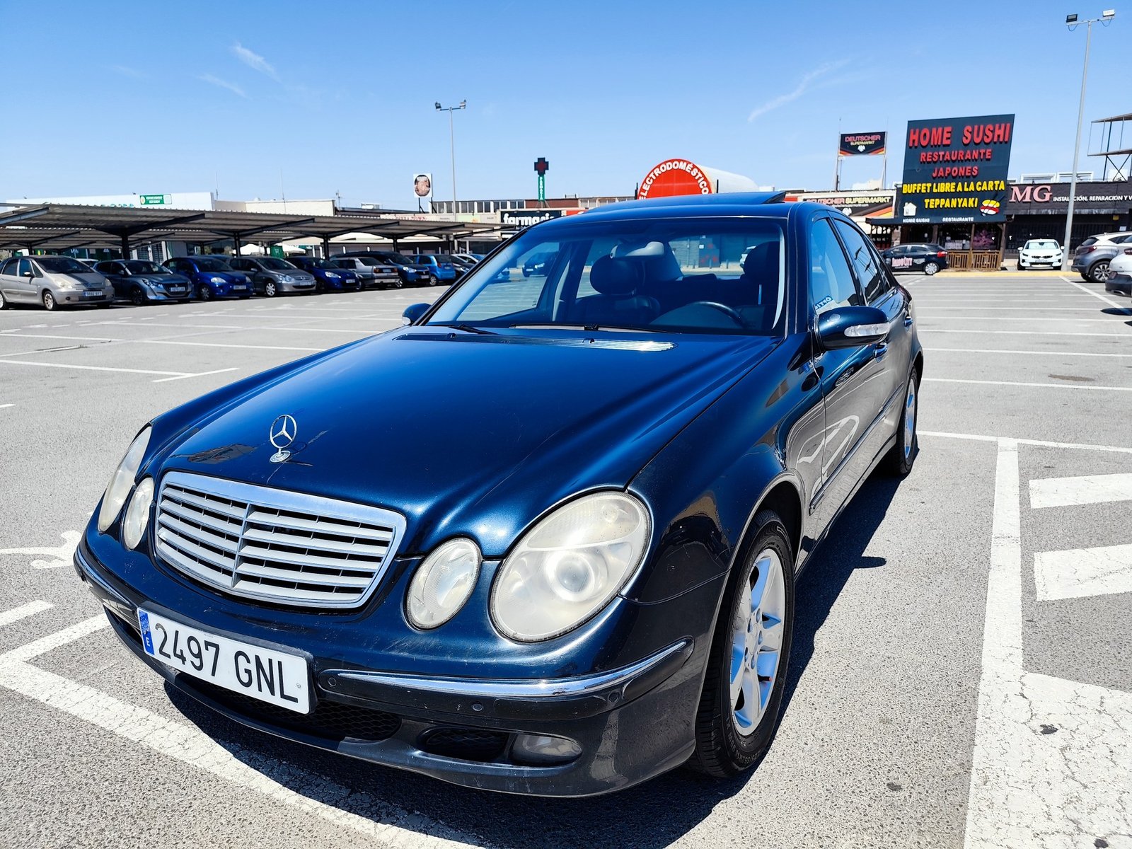 MERCEDES-BENZ E 280 CDI 3.2 DIESEL 177 CV 243.000 KM 2004 AUTOMATICO