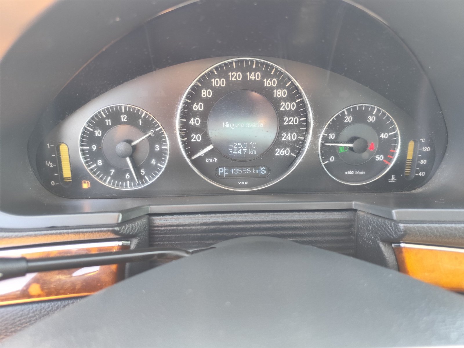 MERCEDES-BENZ E 280 CDI 3.2 DIESEL 177 CV 243.000 KM 2004 AUTOMATICO