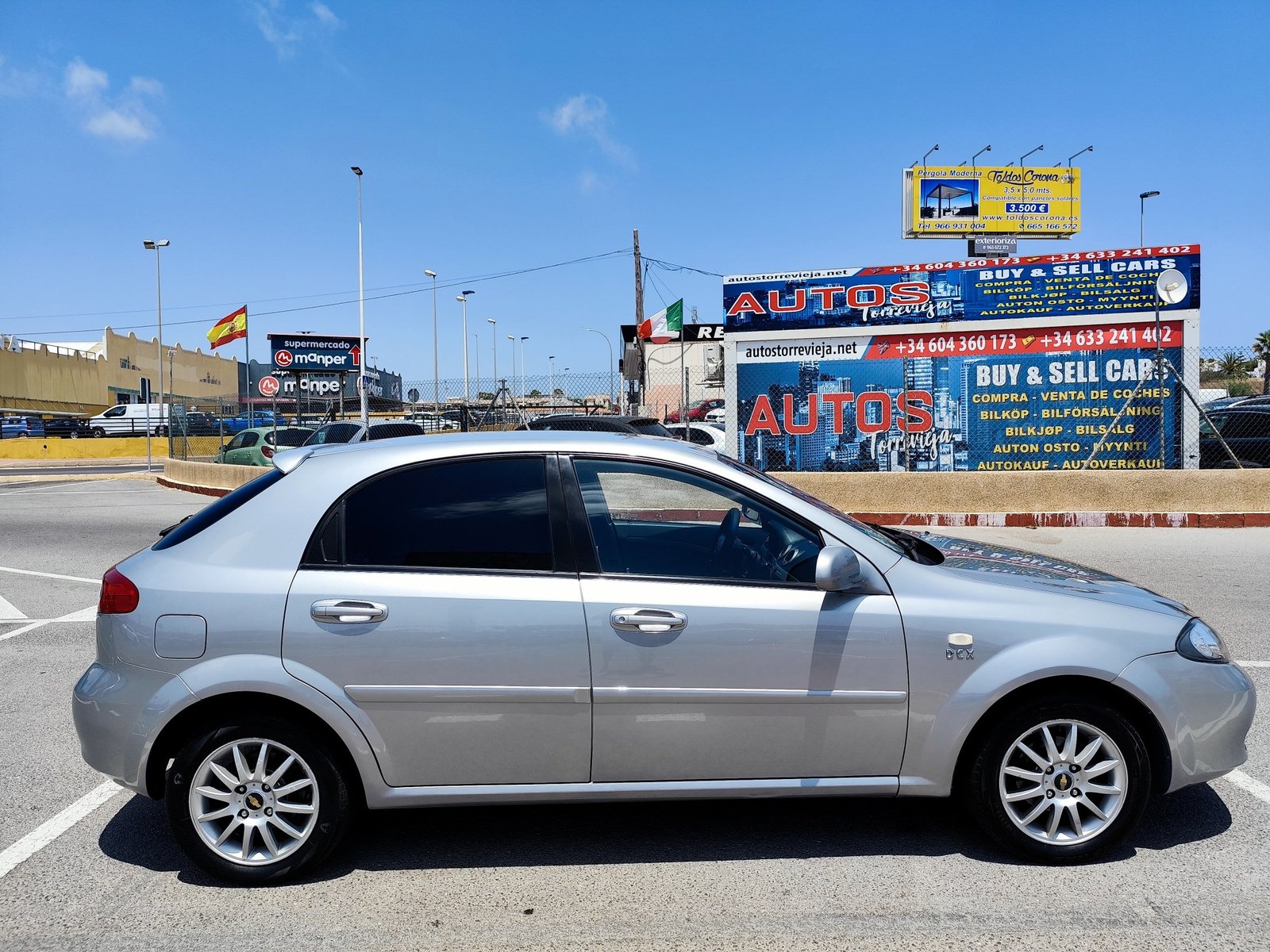 CHEVROLET LACETTI 1.8 GASOLINA 122 CV 221.000 KM 2005 AUTOMATICO