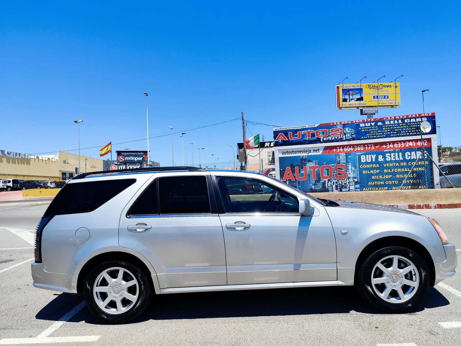 CADILLAC SRX 4.6 GASOLINA 325 CV GLP 2005 158.000 KM AUTOMATICO 7 PLAZAS