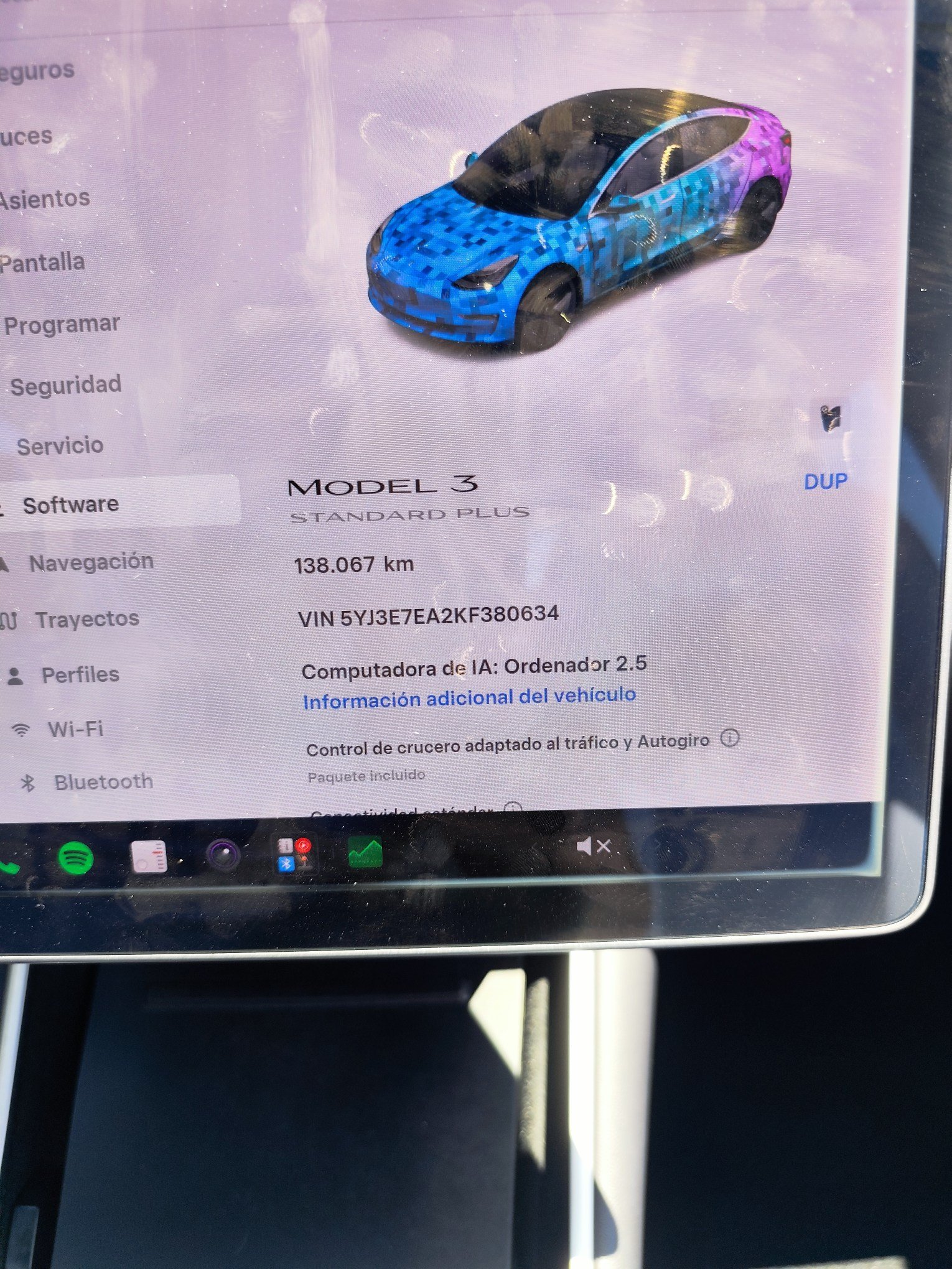TESLA MODEL 3 STANDART PLUS 225 KW 306 CV 2019 138.000 KM