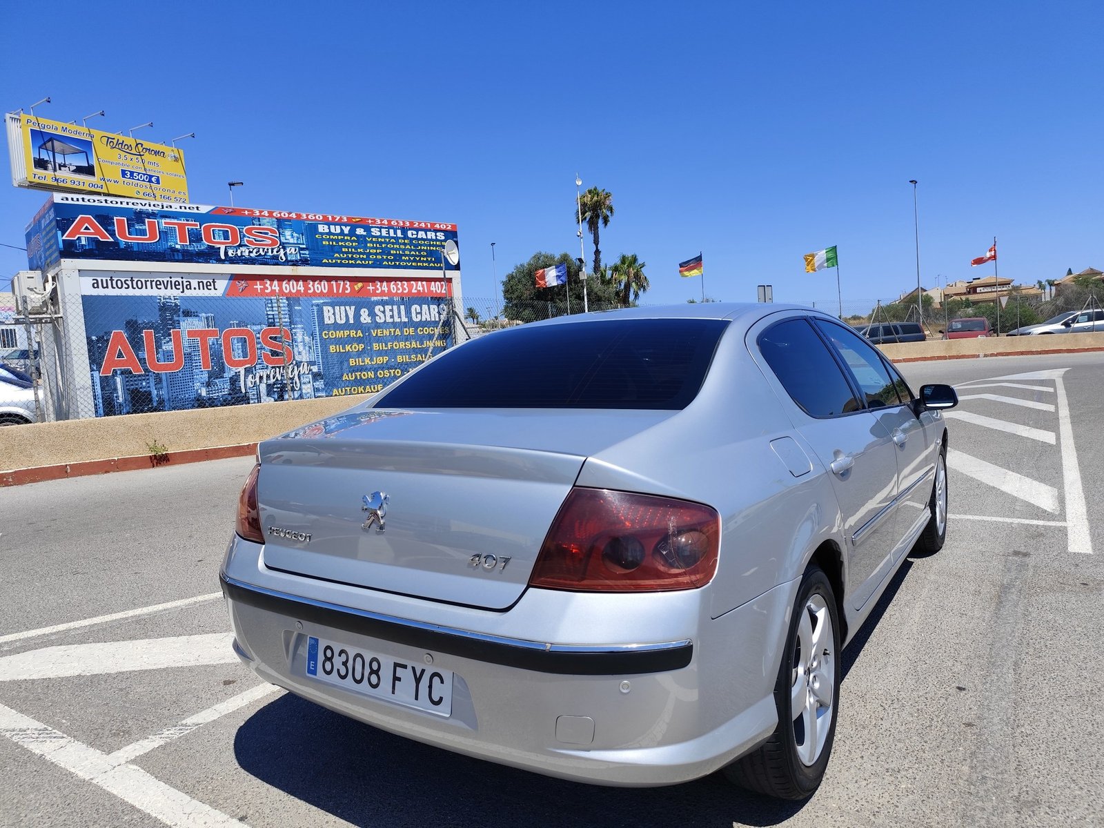 PEUGEOT 407 2.0 DIESEL 136 CV 213.000 KM 2007 AUTOMATICO