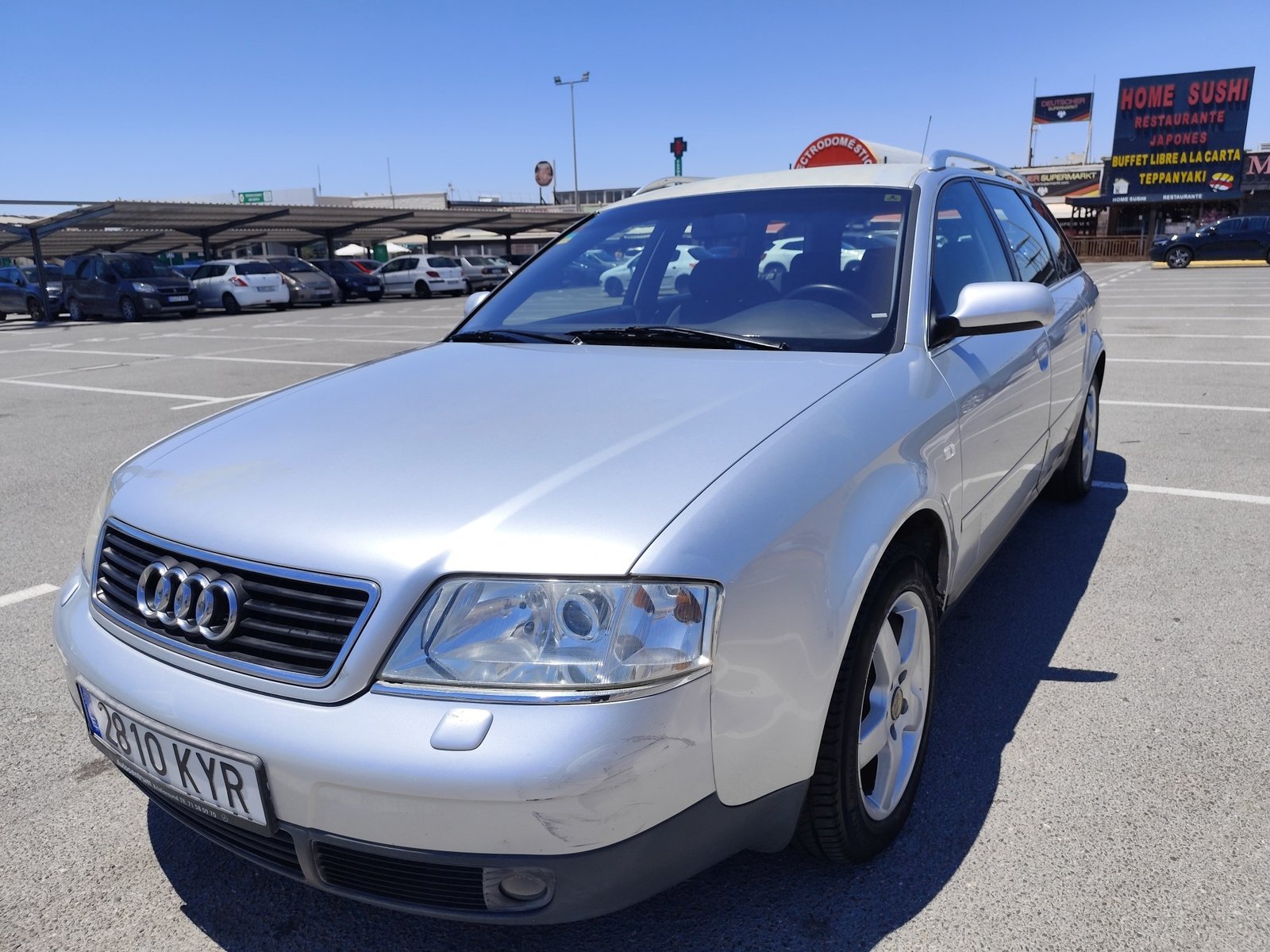 AUDI A-6 1.8 GASOLINA 150 CV 2000 276.000 KM AUTOMATICO