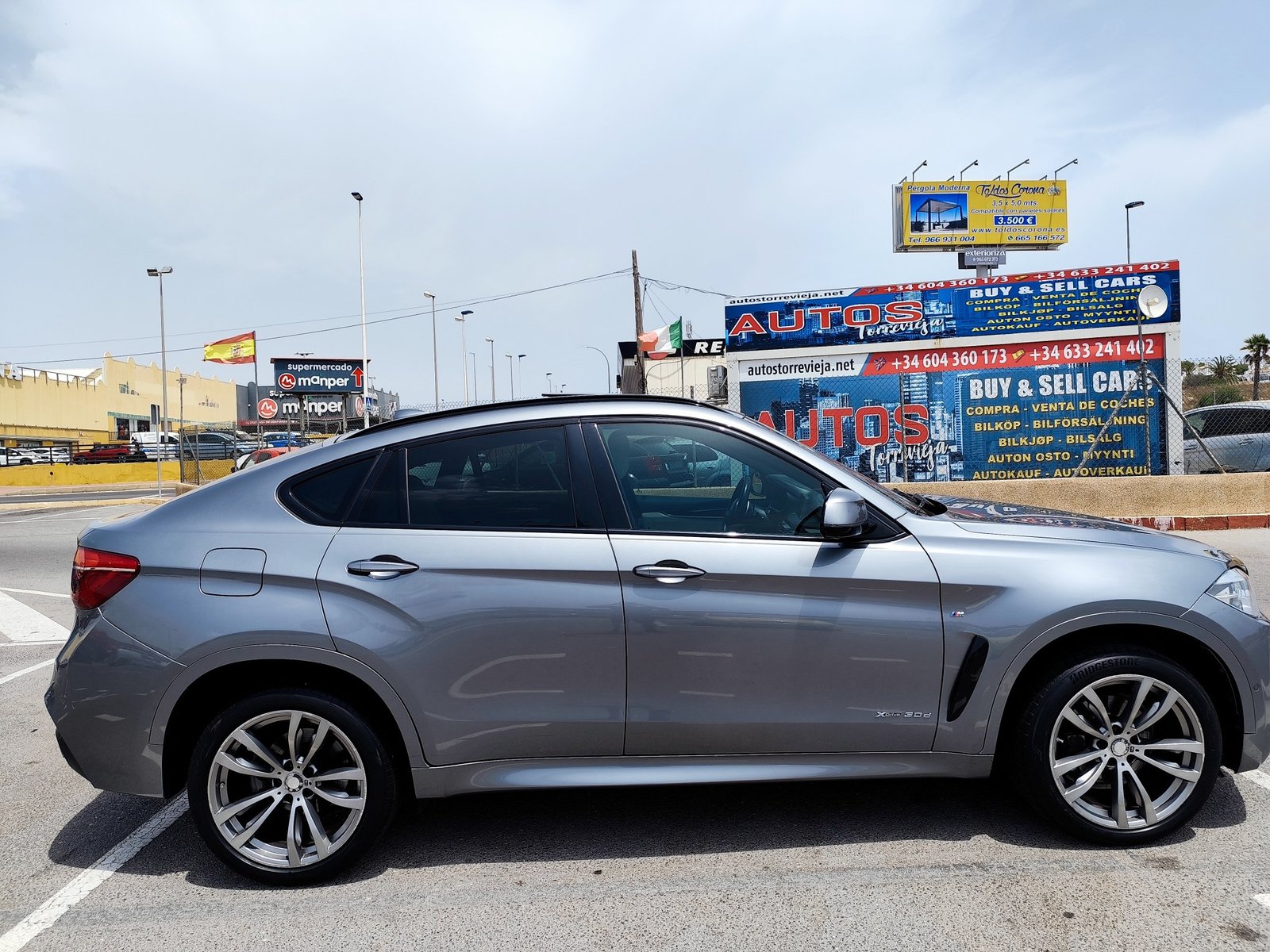 BMW X6 XDRIVE 3.0 DIESEL 258 CV 218.925 KM 2016 AUTOMATICO (SIN GARANTIA)