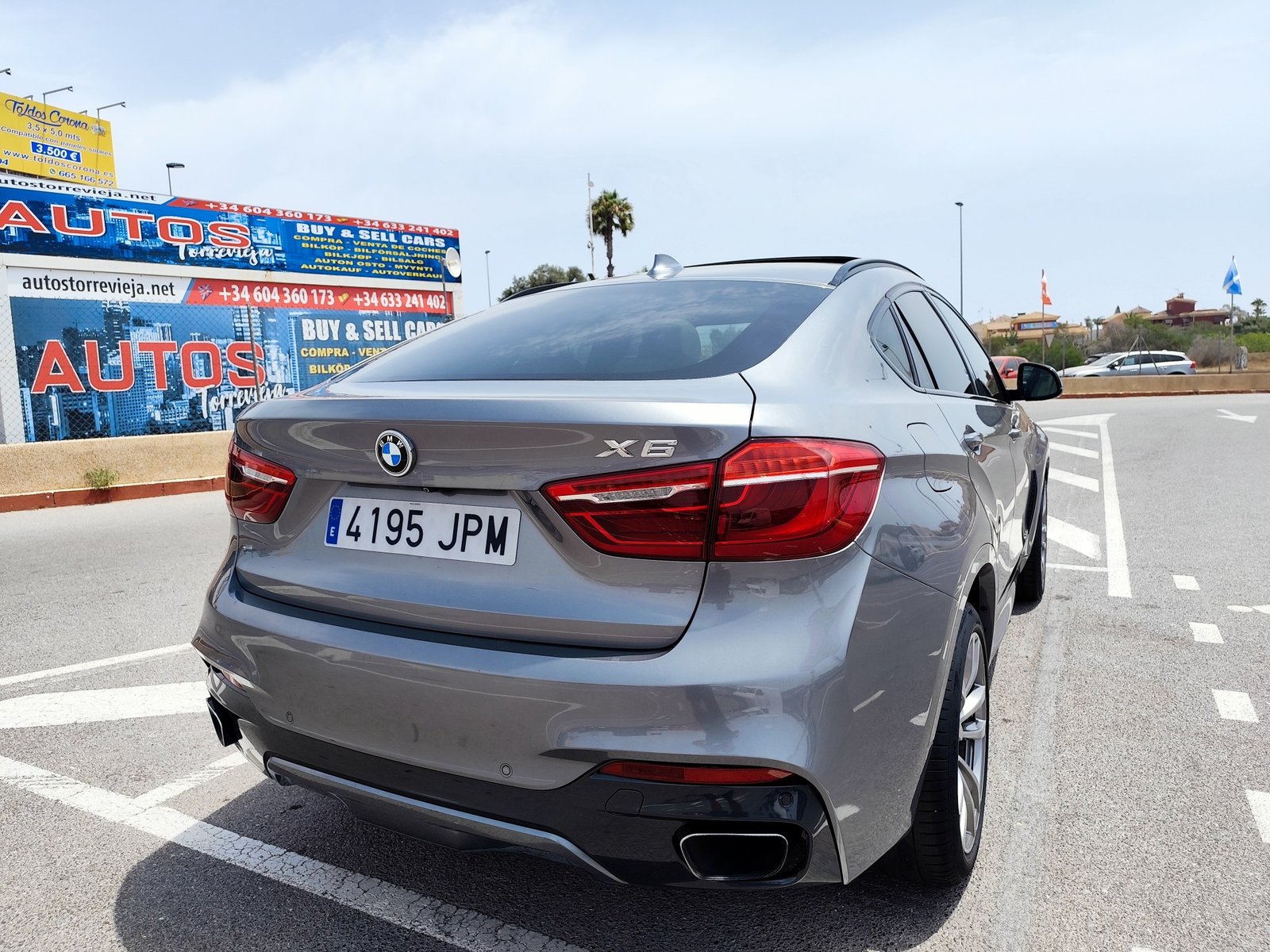 BMW X6 XDRIVE 3.0 DIESEL 258 CV 218.925 KM 2016 AUTOMATICO (SIN GARANTIA)