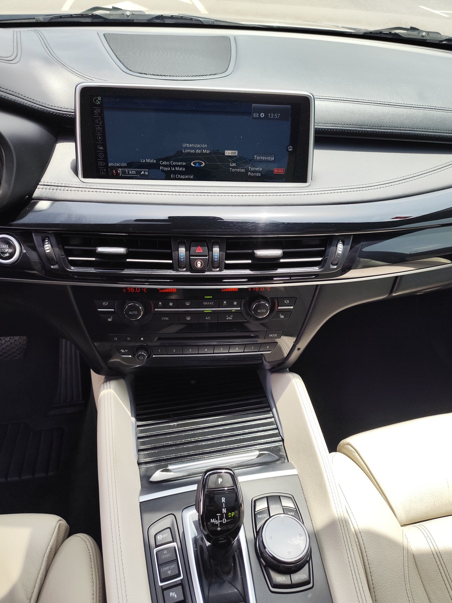 BMW X6 XDRIVE 3.0 DIESEL 258 CV 218.925 KM 2016 AUTOMATICO (SIN GARANTIA)