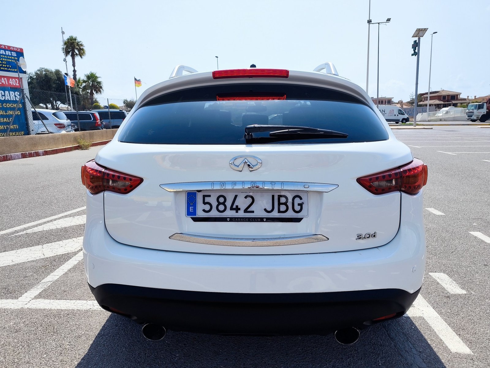 INFINITI QX70 3.0 DIESEL 238 CV 2014 186.000 KM AUTOMATICO