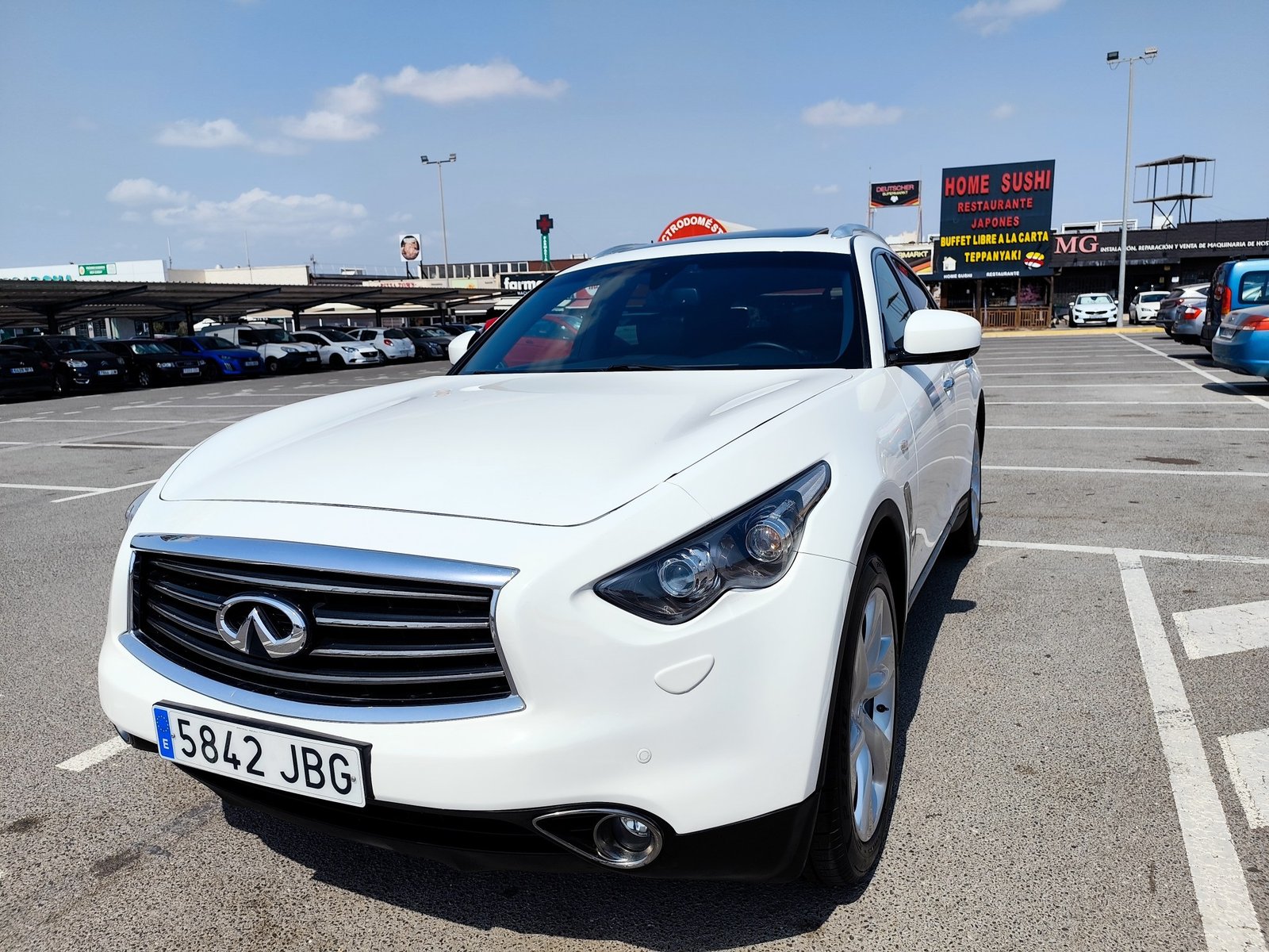 INFINITI QX70 3.0 DIESEL 238 CV 2014 186.000 KM AUTOMATICO