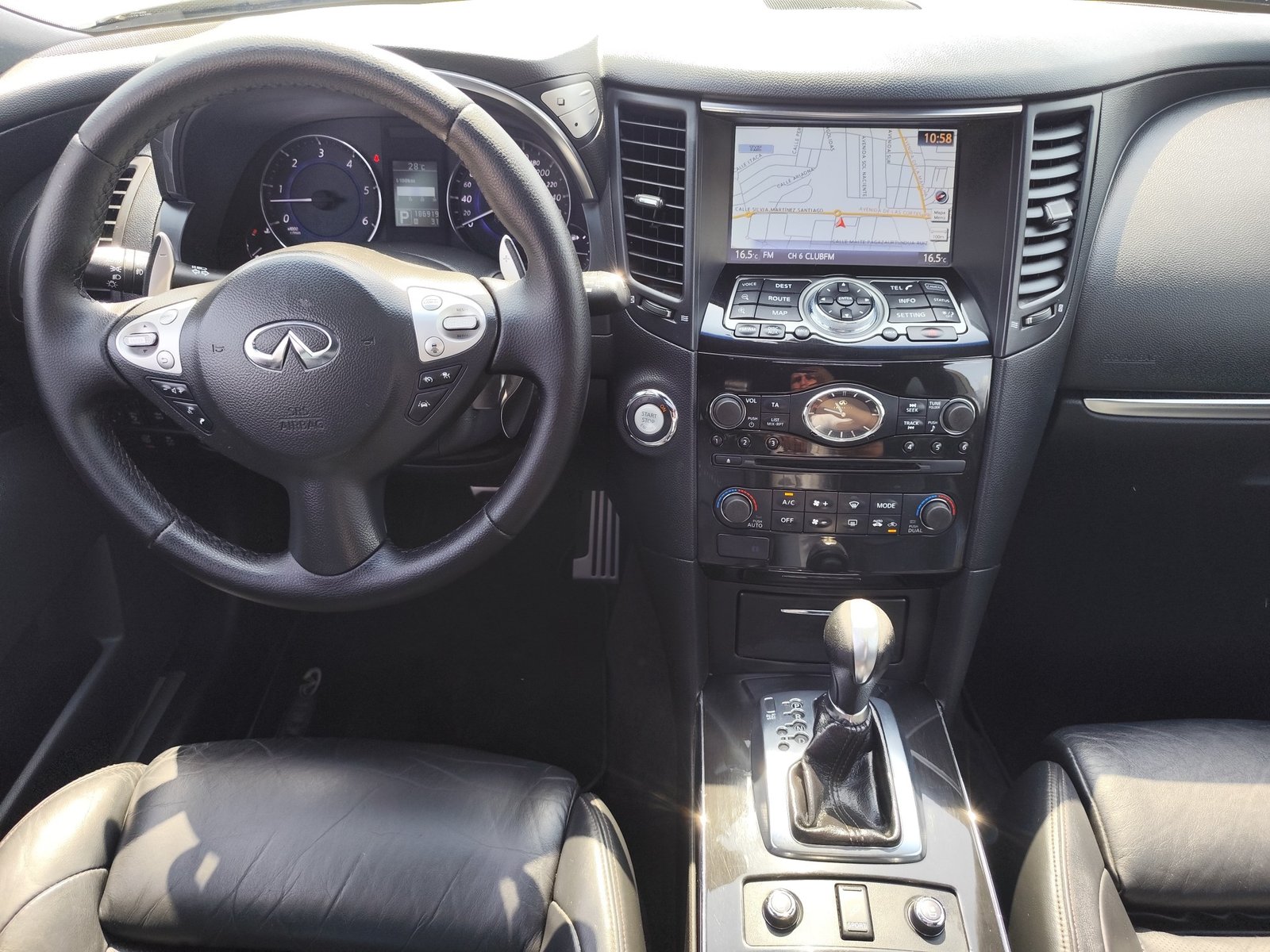 INFINITI QX70 3.0 DIESEL 238 CV 2014 186.000 KM AUTOMATICO