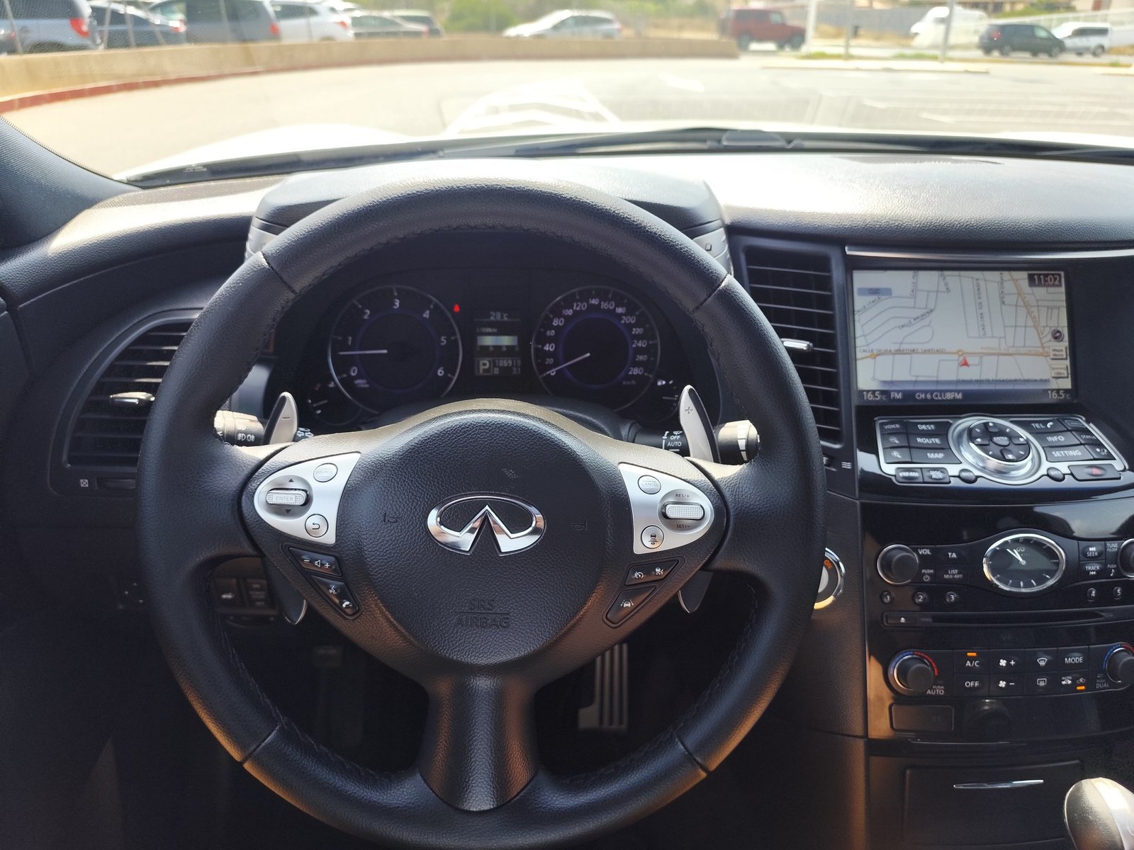 INFINITI QX70 3.0 DIESEL 238 CV 2014 186.000 KM AUTOMATICO