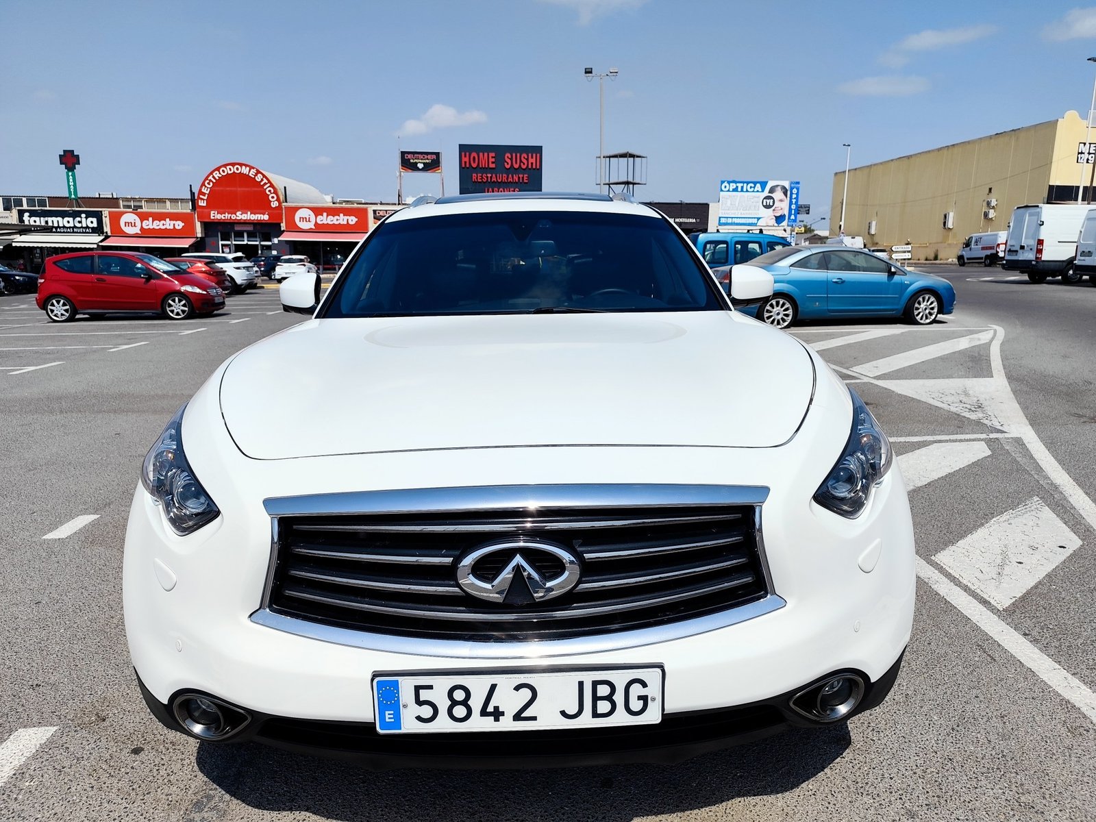 INFINITI QX70 3.0 DIESEL 238 CV 2014 186.000 KM AUTOMATICO