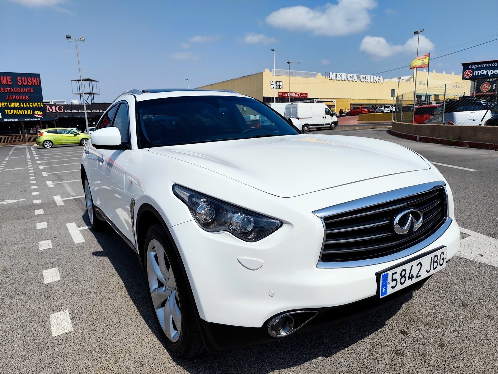 INFINITI QX70 3.0 DIESEL 238 CV 2014 186.000 KM AUTOMATICO