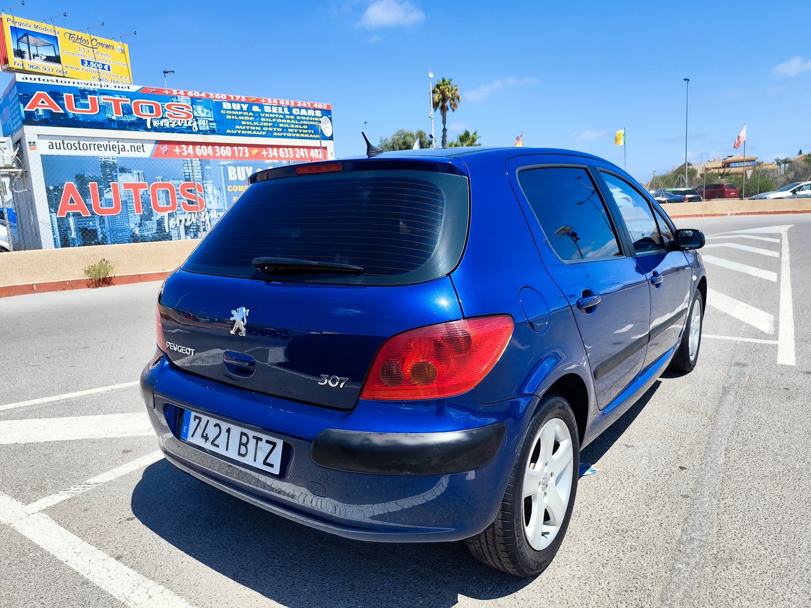 PEUGEOT 307 2.0 GASOLINA 135 CV 136.000 KM 2002 AUTOMATICO