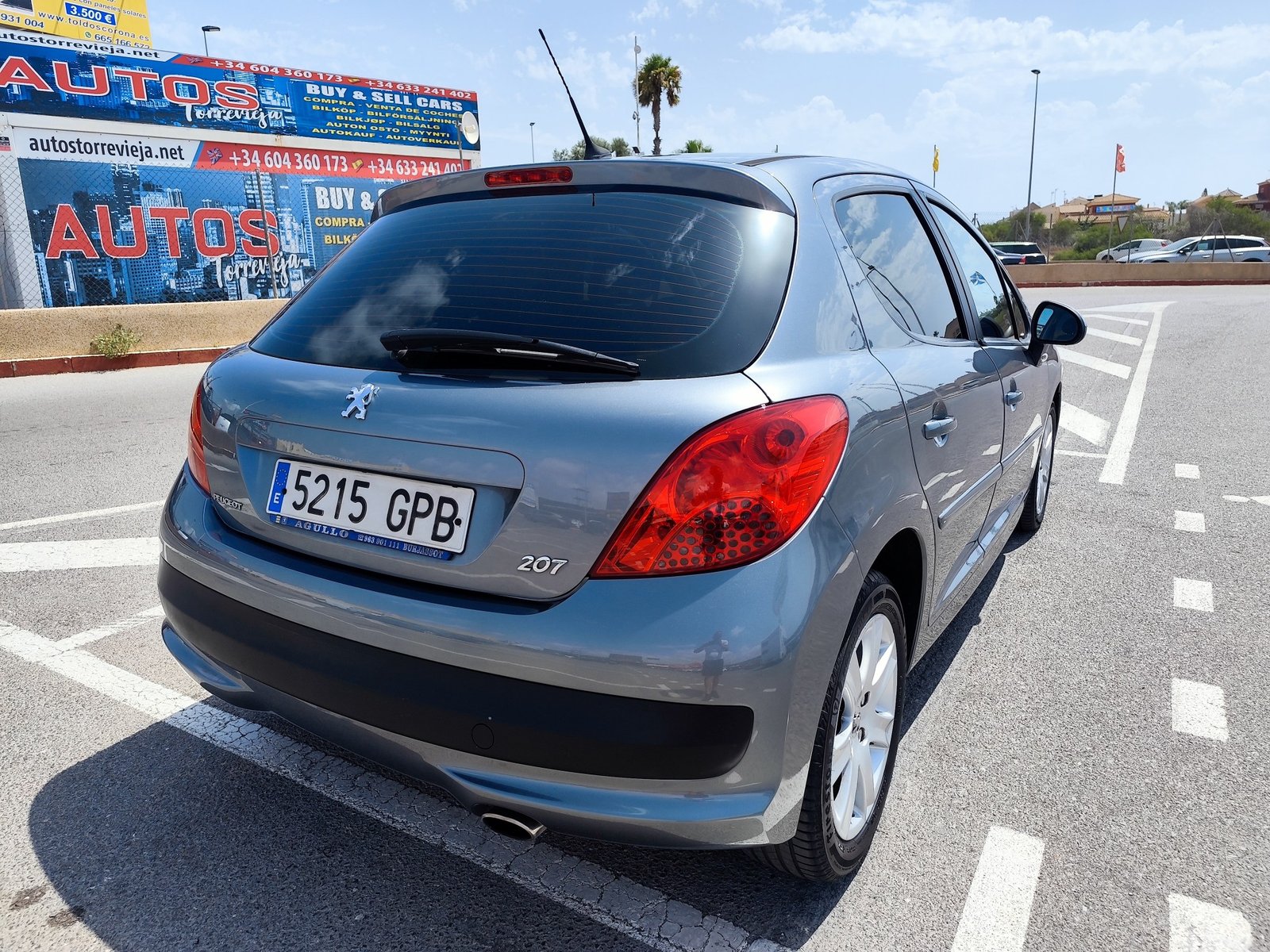 PEUGEOT 207 1.6 GASOLINA 120 CV 122.000 KM 2009 AUTOMATICO