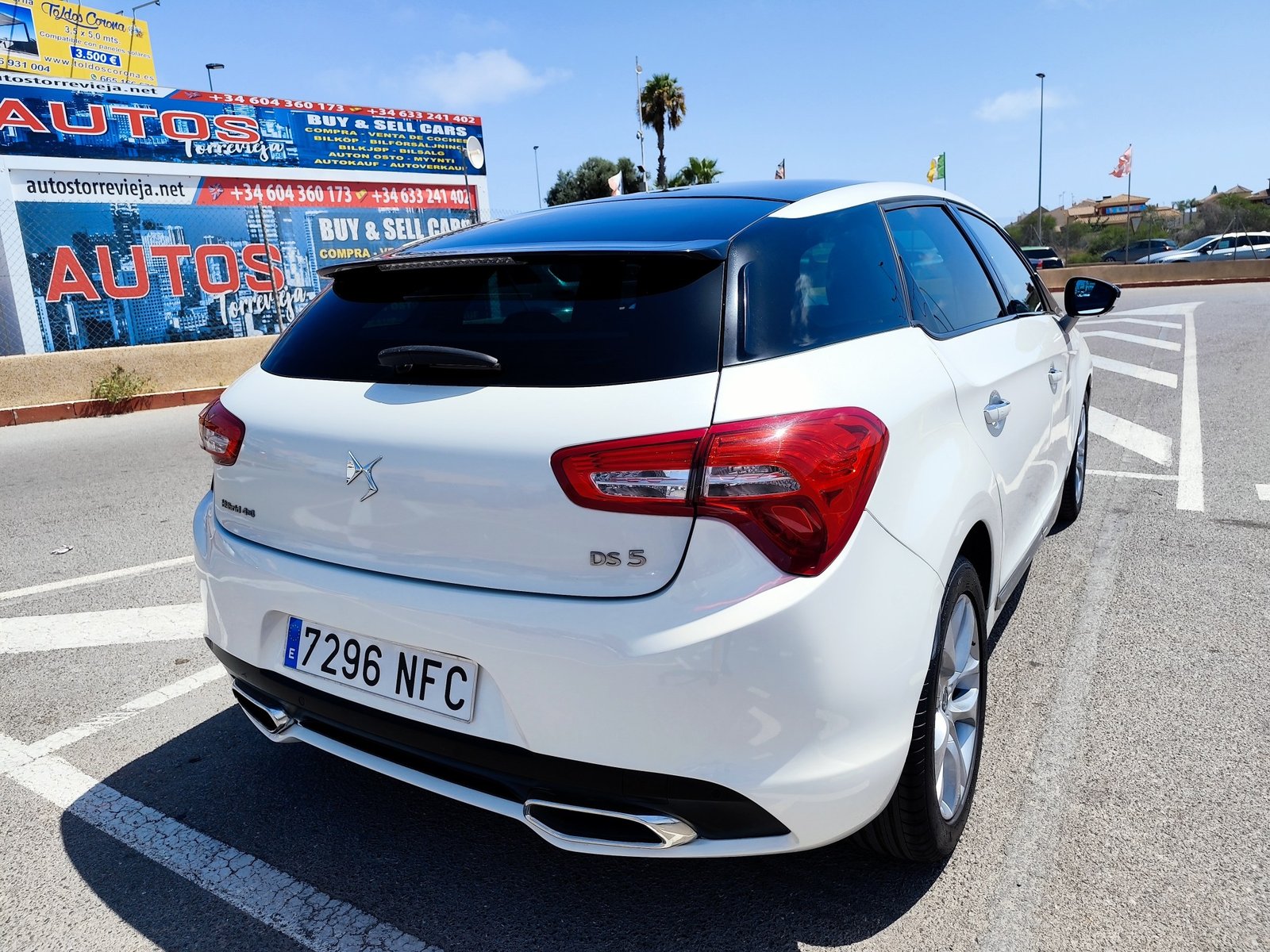 CITROEN DS5 HYBRID4 2.0 DIESEL 200 CV 2016 170.000 KM AUTOMATICO