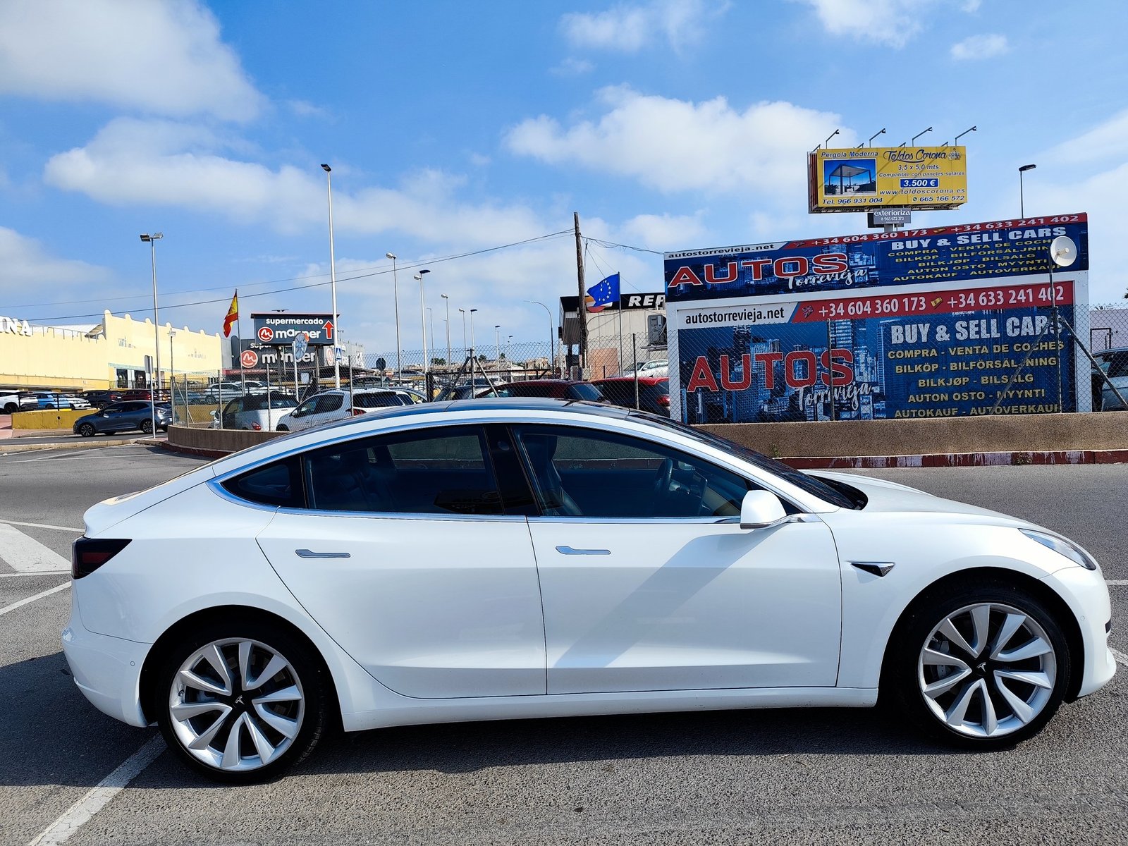 TESLA MODEL 3 STANDART PLUS 225 KW 306 CV 12/2019 151.000 KM AUTOMATICO