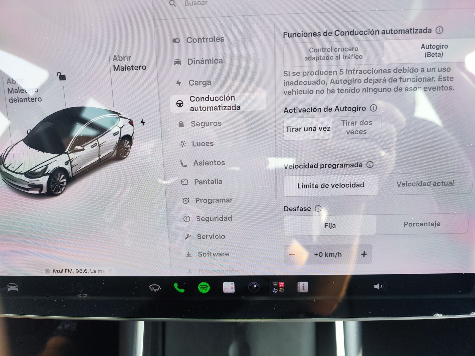 TESLA MODEL 3 STANDART PLUS 225 KW 306 CV 12/2019 151.000 KM AUTOMATICO