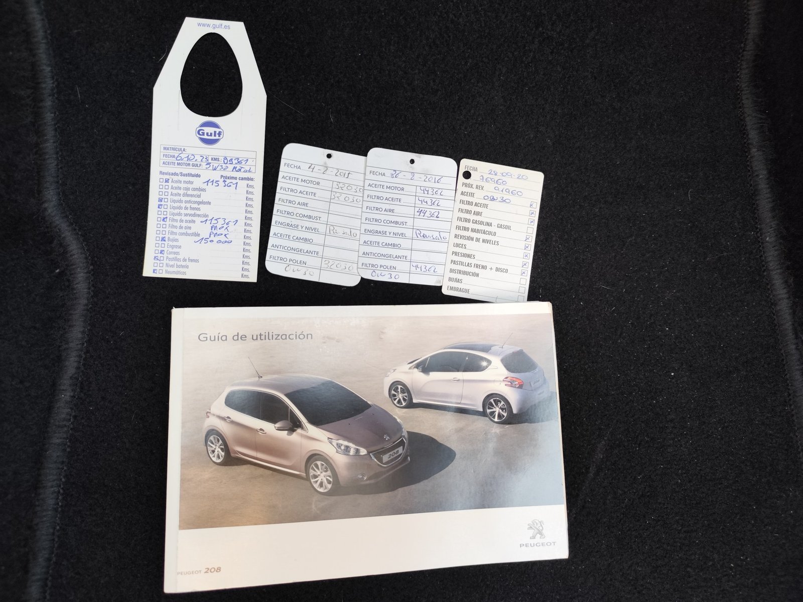 PEUGEOT 208 1.2 GASOLINA 82 CV 122.000 KM 2012 MANUAL