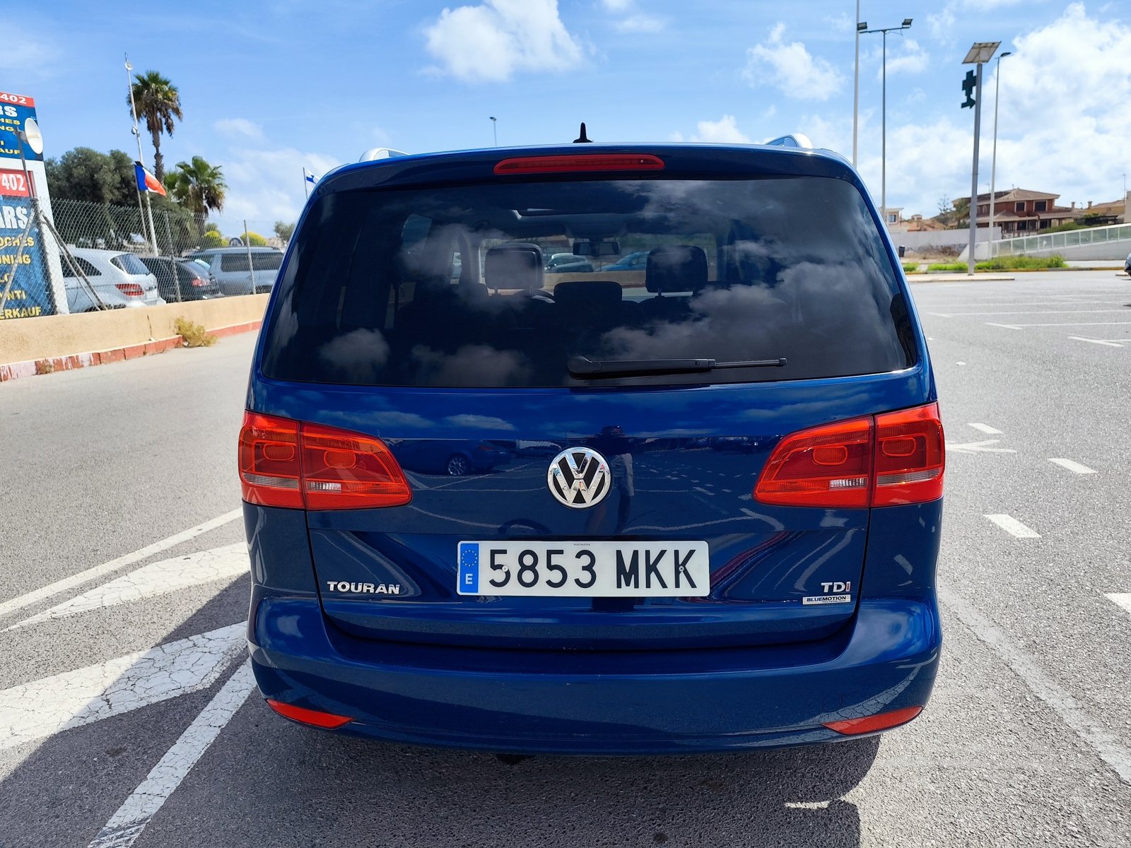 VOLKSWAGEN TOURAN 1.6 DIESEL 105 CV 12/2012 163.000 KM AUTOMATICO