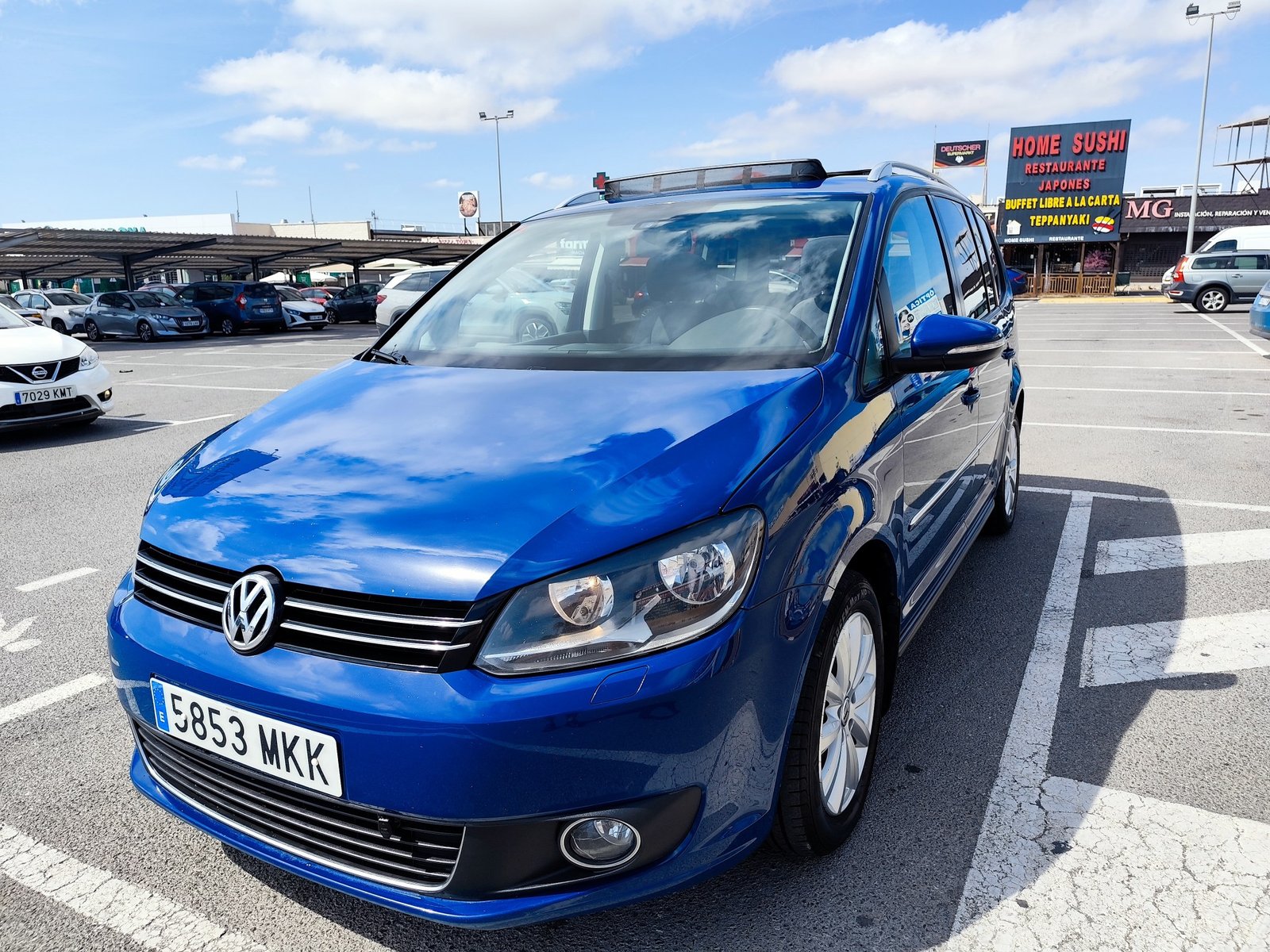 VOLKSWAGEN TOURAN 1.6 DIESEL 105 CV 12/2012 163.000 KM AUTOMATICO