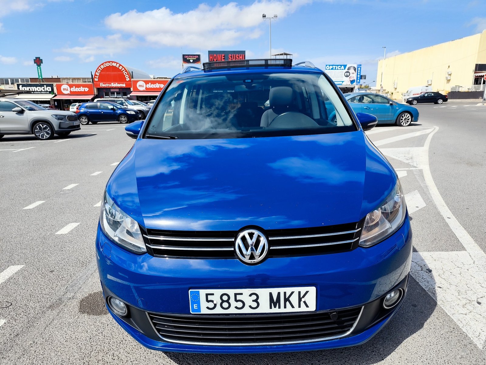 VOLKSWAGEN TOURAN 1.6 DIESEL 105 CV 12/2012 163.000 KM AUTOMATICO