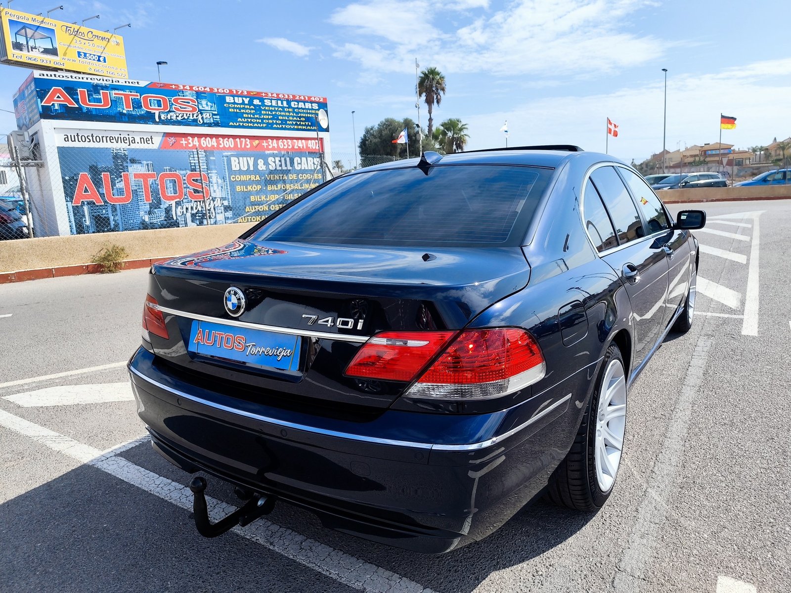 BMW 740i V8 4.0 GASOLINA 306 CV 2007 230.000 KM AUTOMATICO