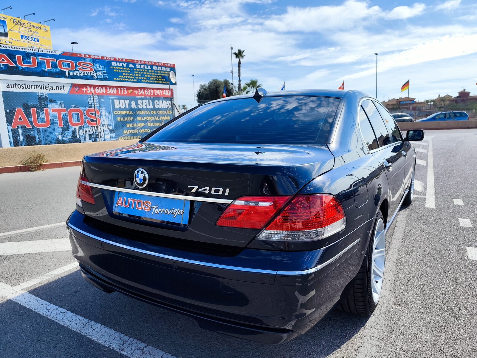 BMW 740i V8 4.0 GASOLINA 306 CV 2007 230.000 KM AUTOMATICO