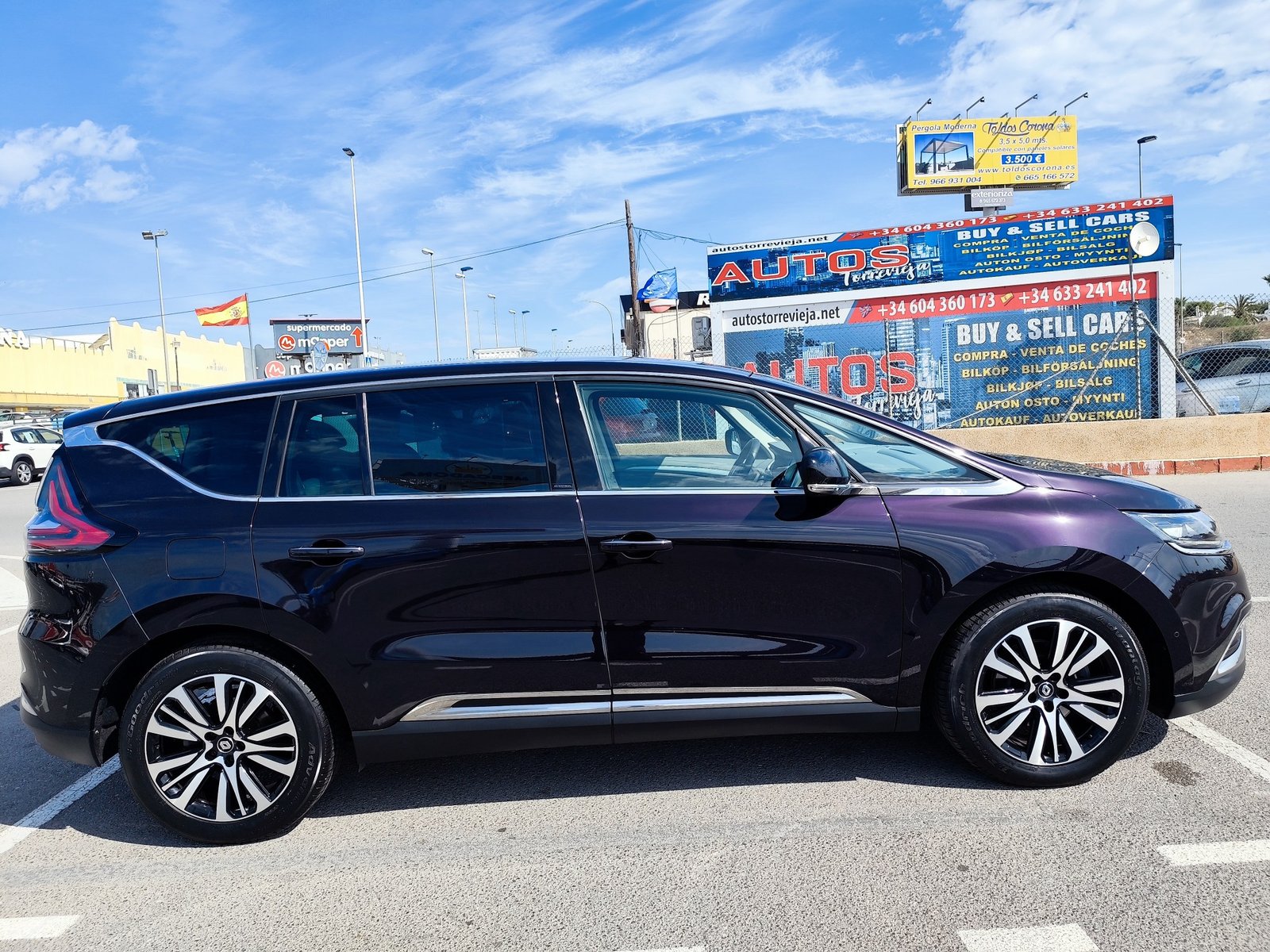 RENAULT ESPACE INITIALE 1.6 DIESEL 160 CV 154.000 KM 2015 AUTOMATICO 7 PLAZAS