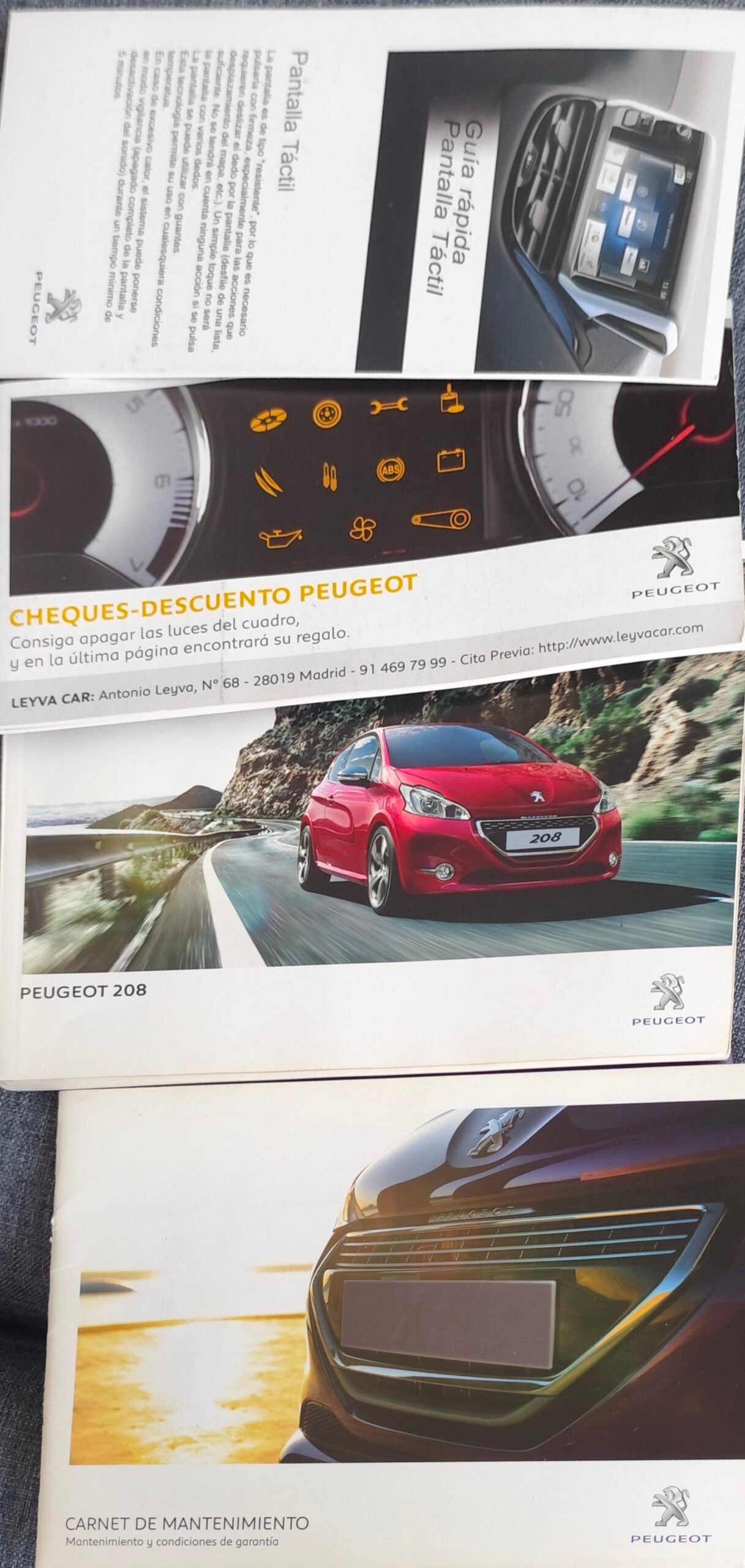 PEUGEOT 208  1.2 GASOLINA 82 CV 116.000 KM 2014 AUTOMATICO