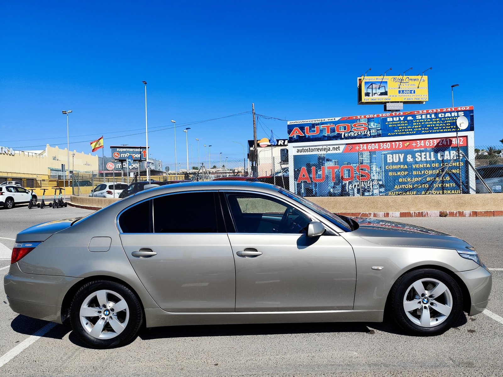 BMW 523i 2.5 GASOLINA 190 CV 160.000 KM 2007 AUTOMATICO
