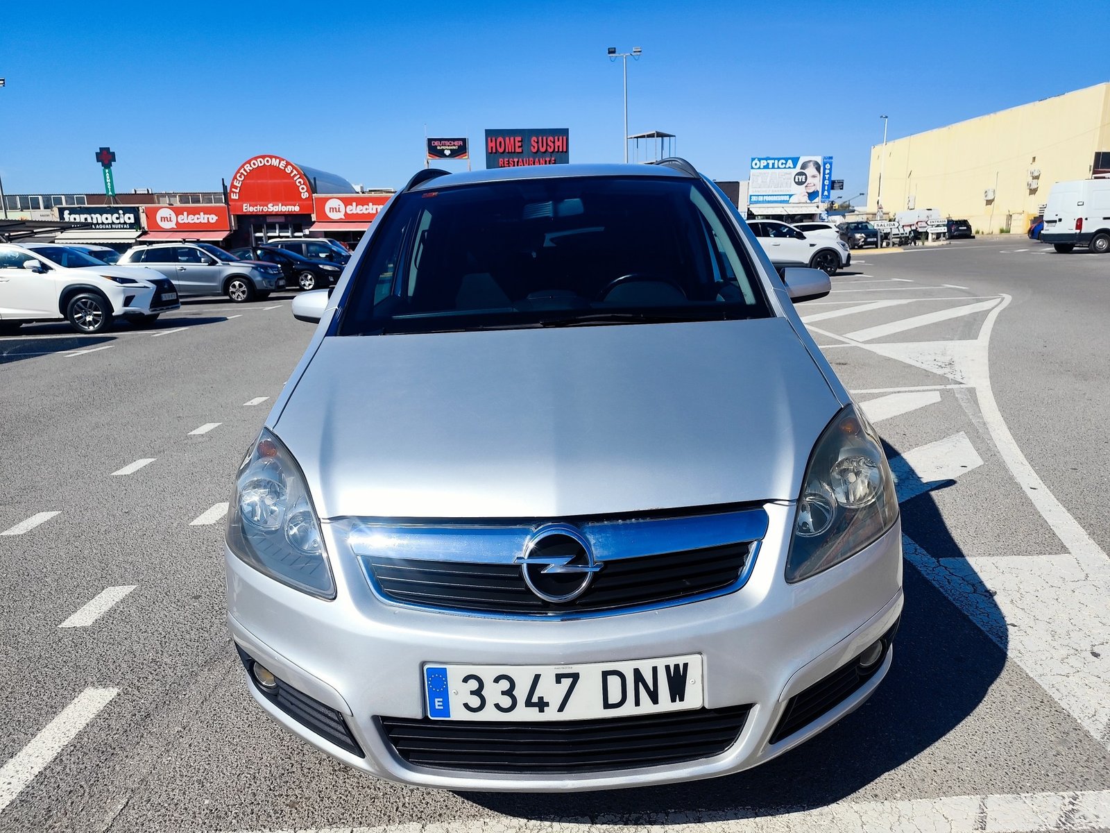 OPEL ZAFIRA 1.9 DIESEL 120 CV 2005 142.000 KM 7 PLAZAS MANUAL