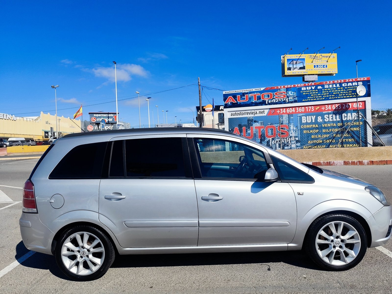 OPEL ZAFIRA 1.9 DIESEL 120 CV 2005 142.000 KM 7 PLAZAS MANUAL