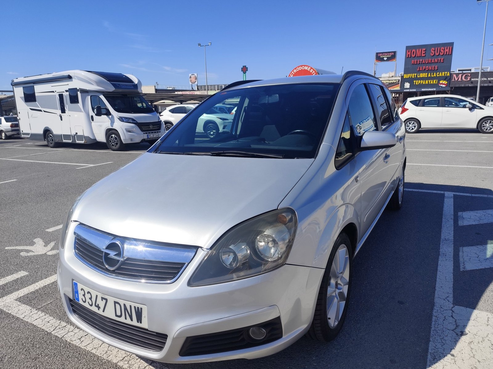 OPEL ZAFIRA 1.9 DIESEL 120 CV 2005 142.000 KM 7 PLAZAS MANUAL