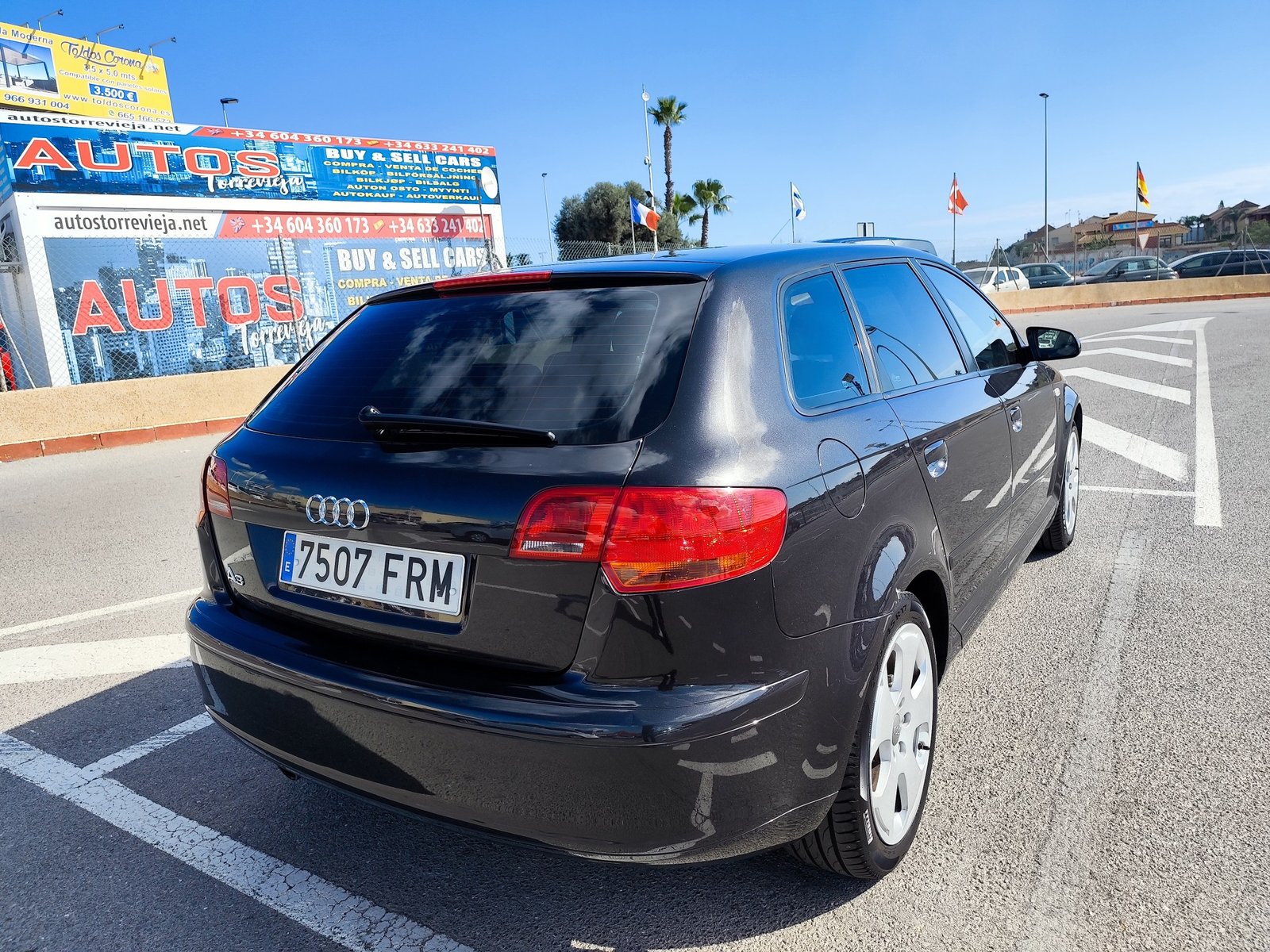 AUDI A-3 1.6 GASOLINA 115 CV 155.000 KM 2007 MANUAL