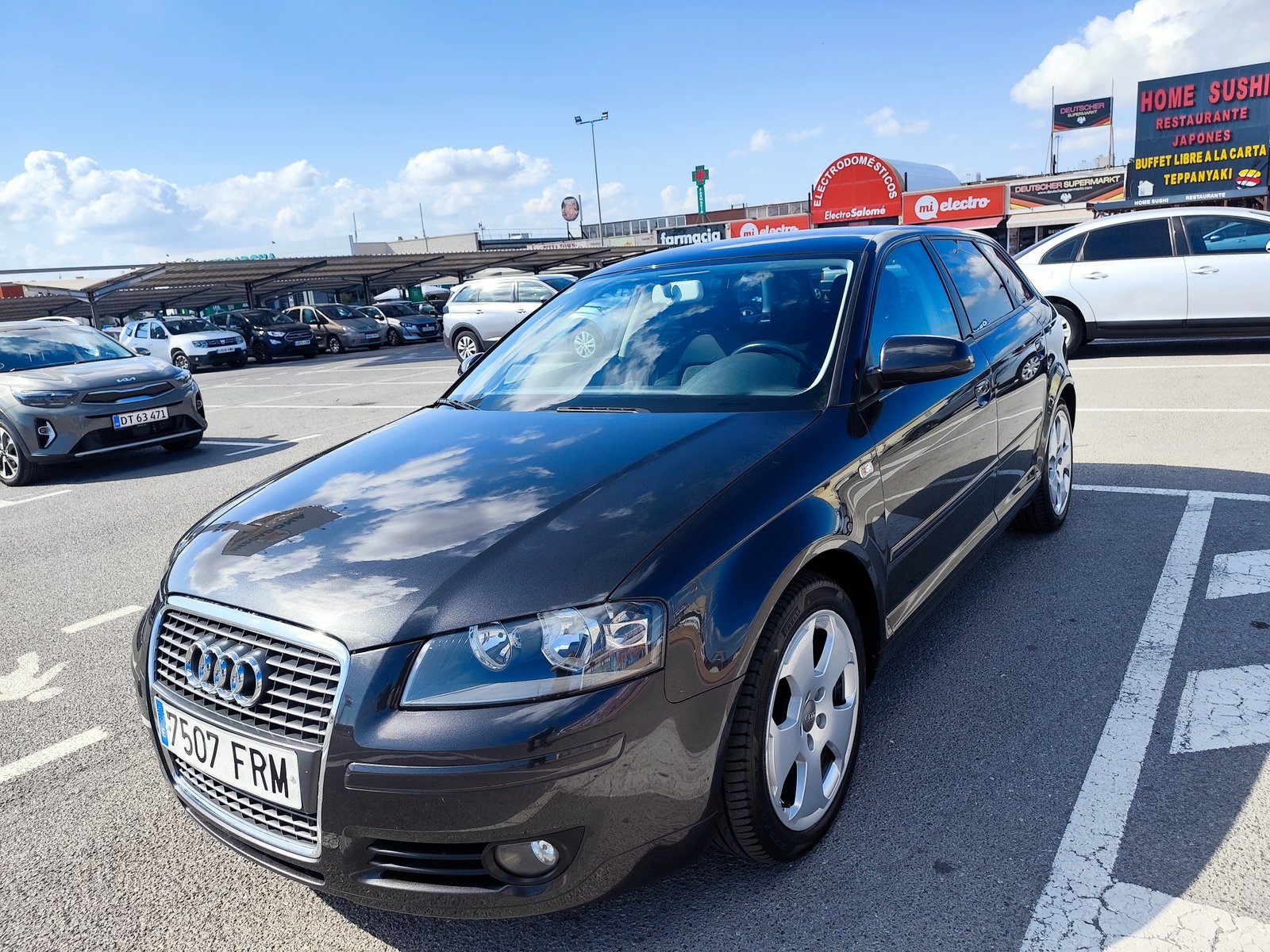 AUDI A-3 1.6 GASOLINA 115 CV 155.000 KM 2007 MANUAL